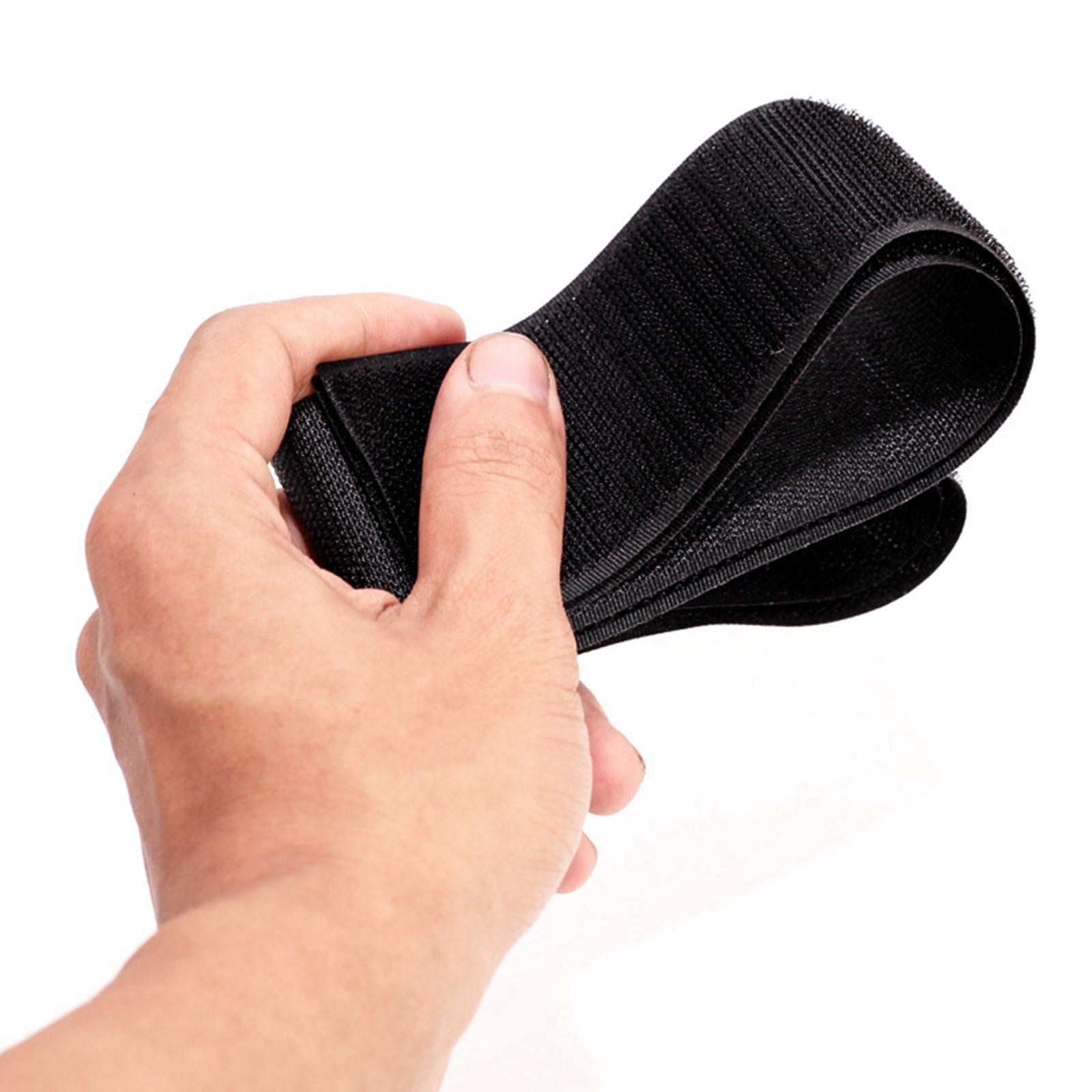 2xCar Trunk Stowing Organizer Belt Band Interior Tape for RV SUV Black 80cm