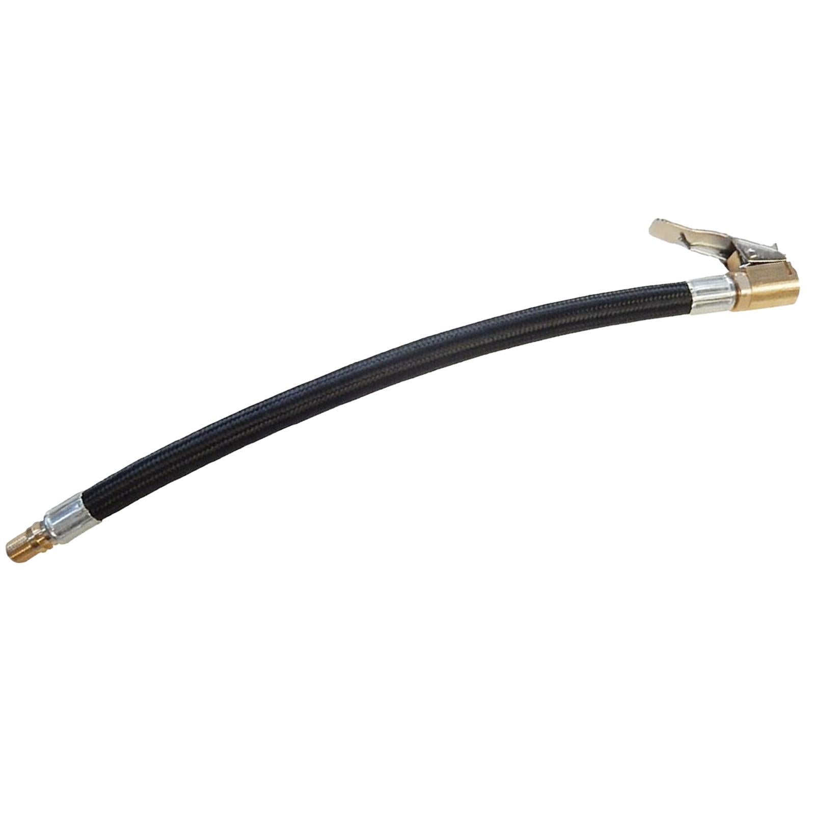 3xTire Inflator Hose Adapter with Air Hose Tyre Pump for Bike Motorcycle 100mm