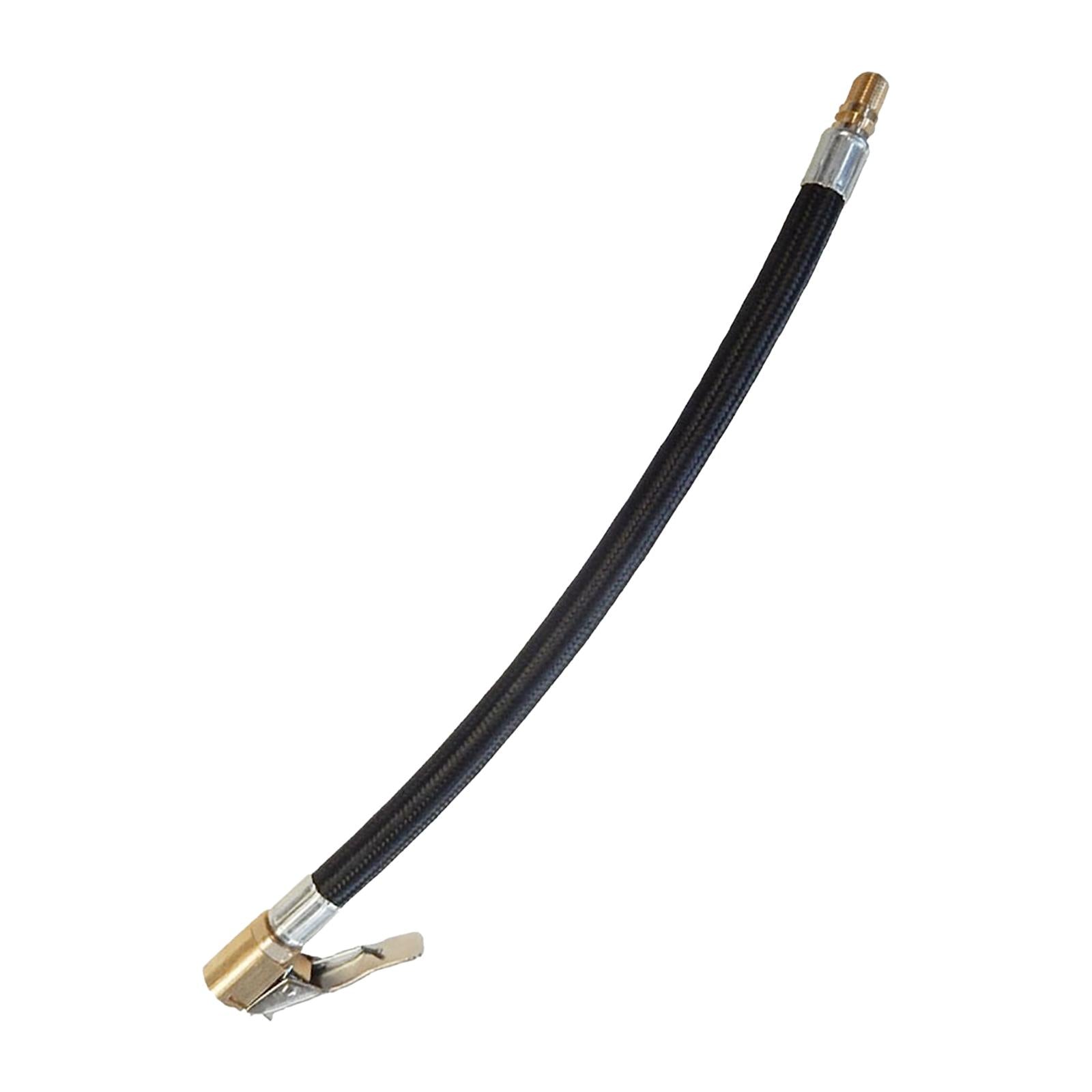 2xTire Inflator Hose Adapter with Air Hose Tyre Pump for Bike Motorcycle 100mm