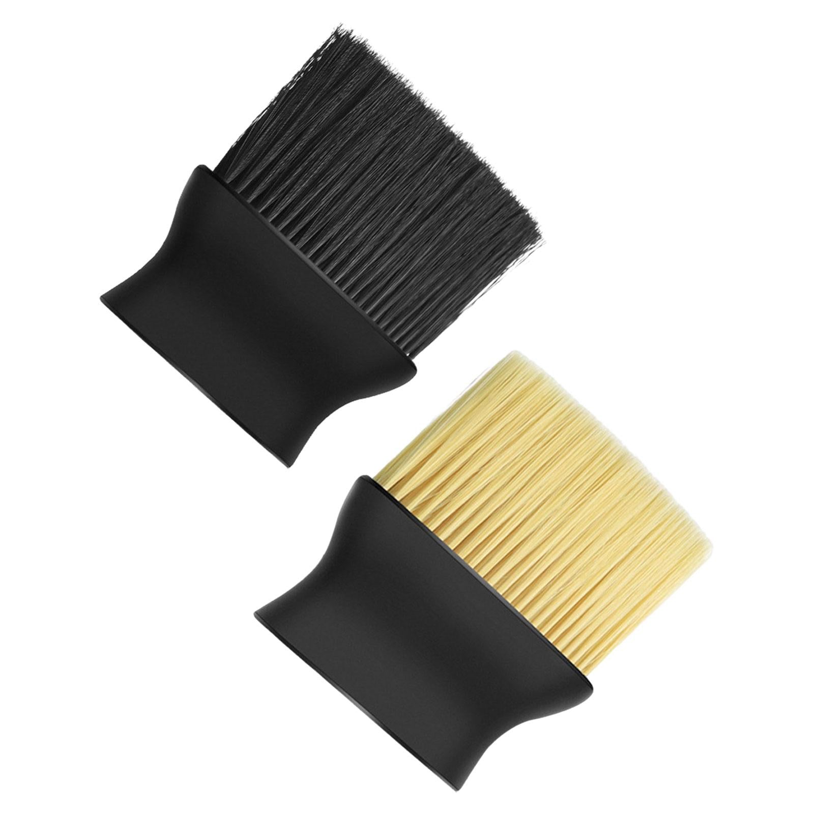 2xCar Interior Dust Brush Auto Detailing Brush Multipurpose for Computers Black