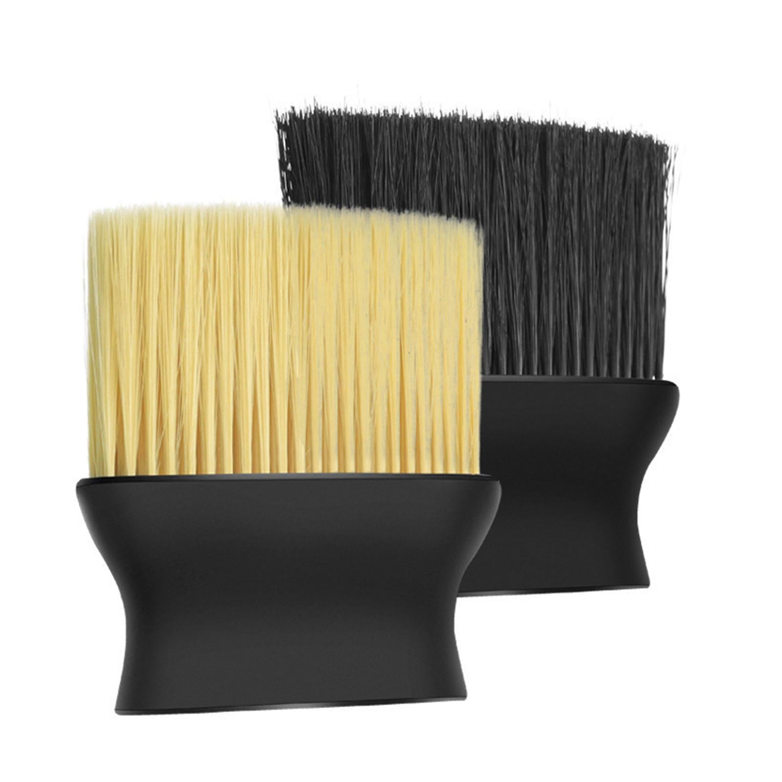 3xCar Interior Dust Brush Auto Detailing Brush Multipurpose for Computers Black