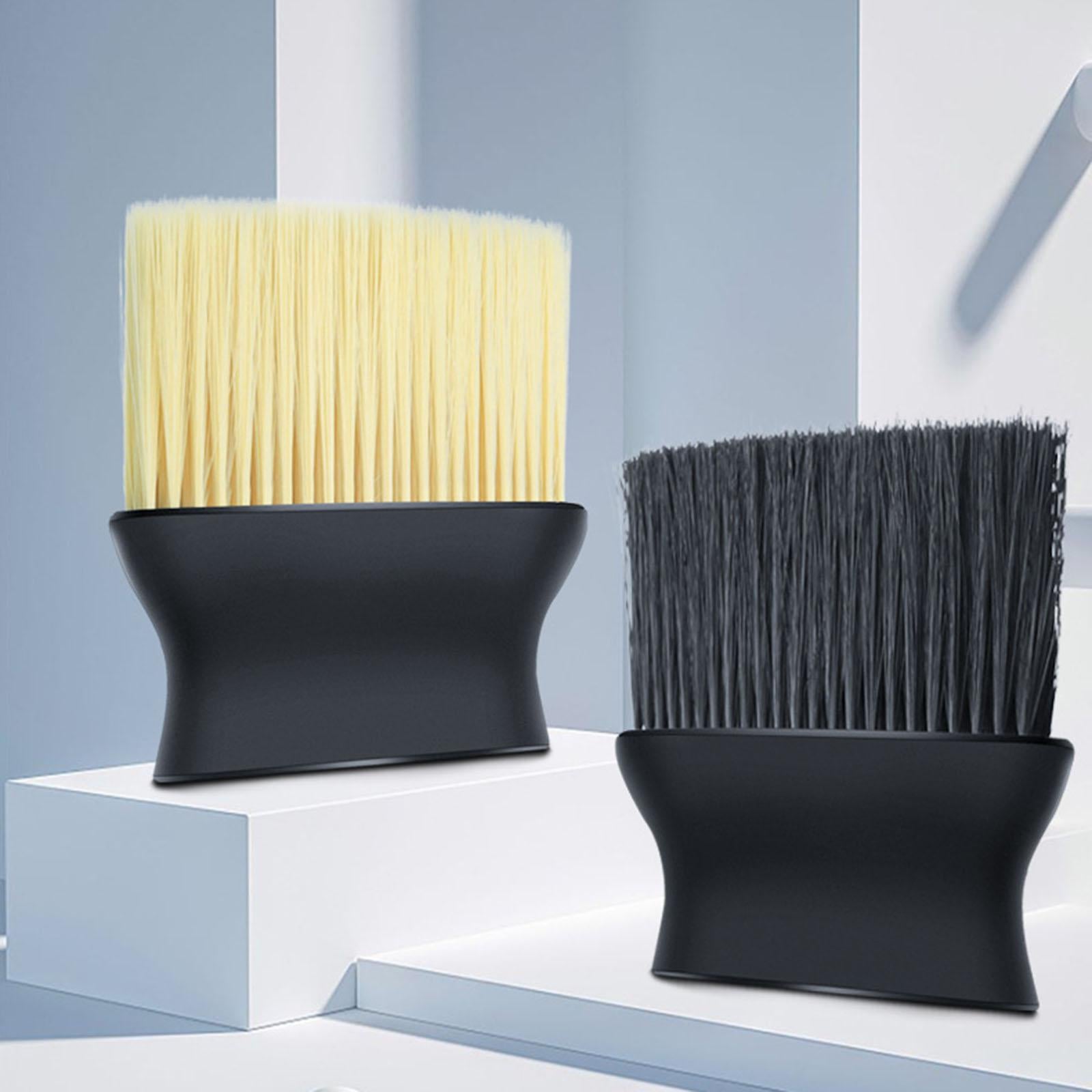 4xCar Interior Dust Brush Auto Detailing Brush Multipurpose for Computers Black