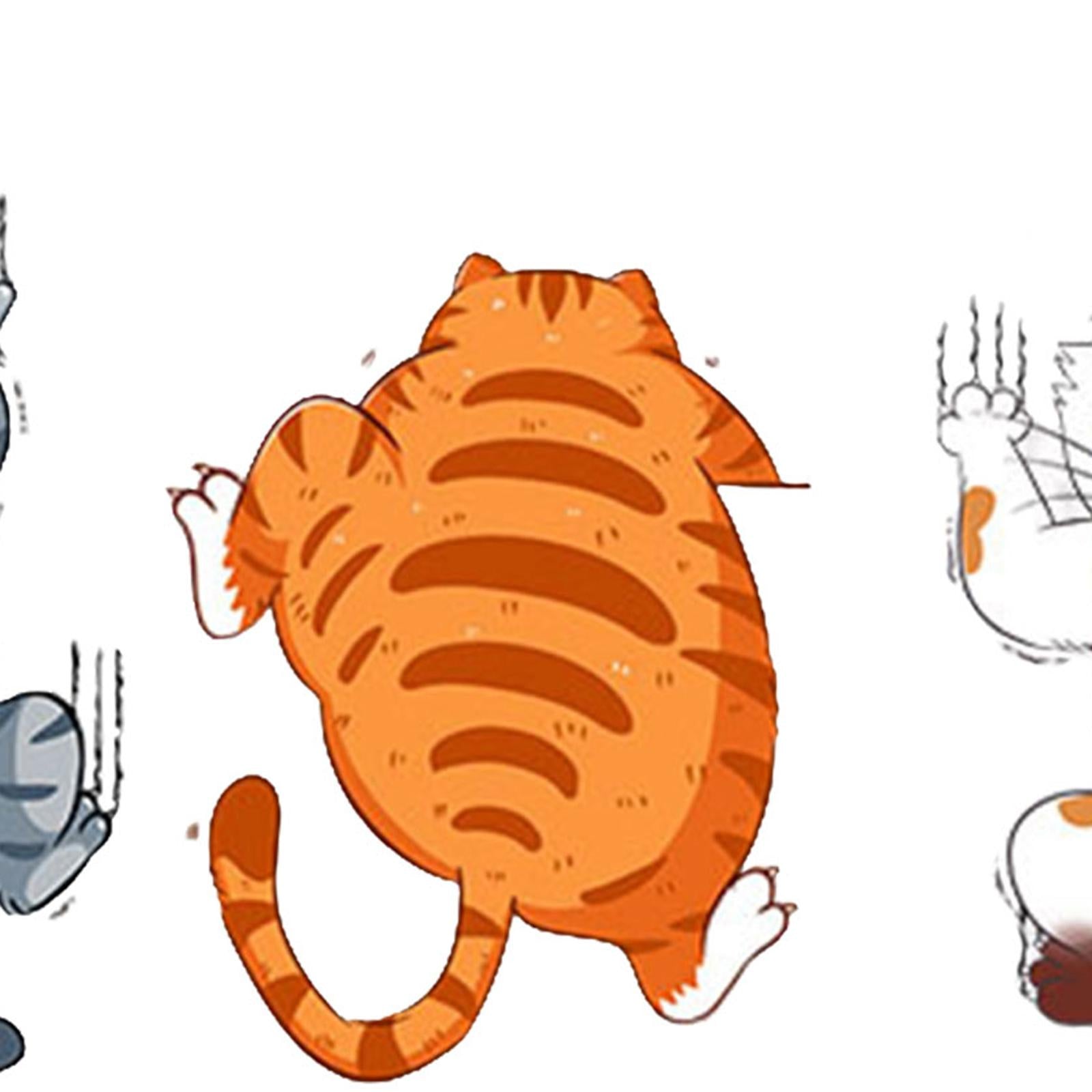 3x3x Funny Cat Sticker for car Decal Bumper Stickers for cars