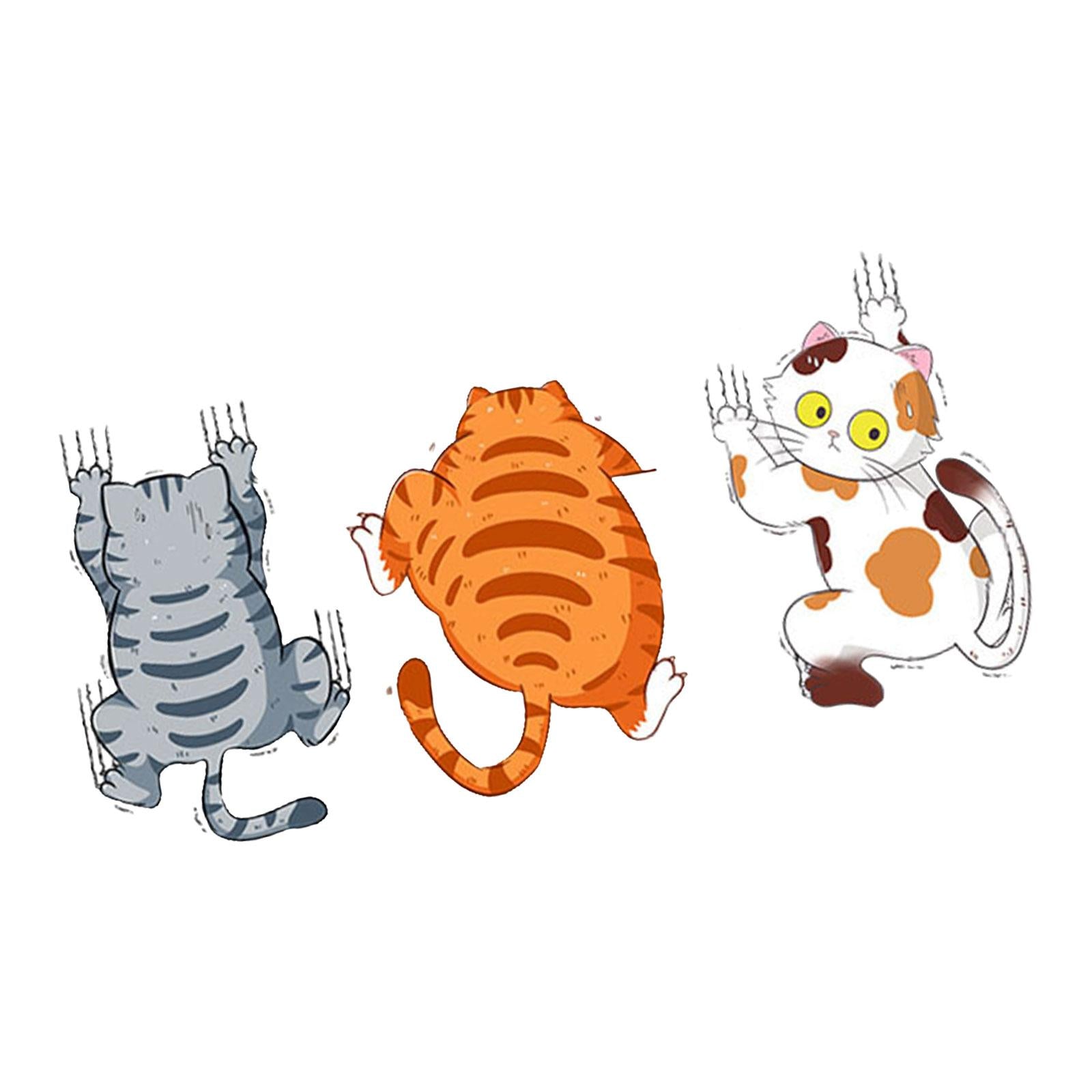 4x3x Funny Cat Sticker for car Decal Bumper Stickers for cars