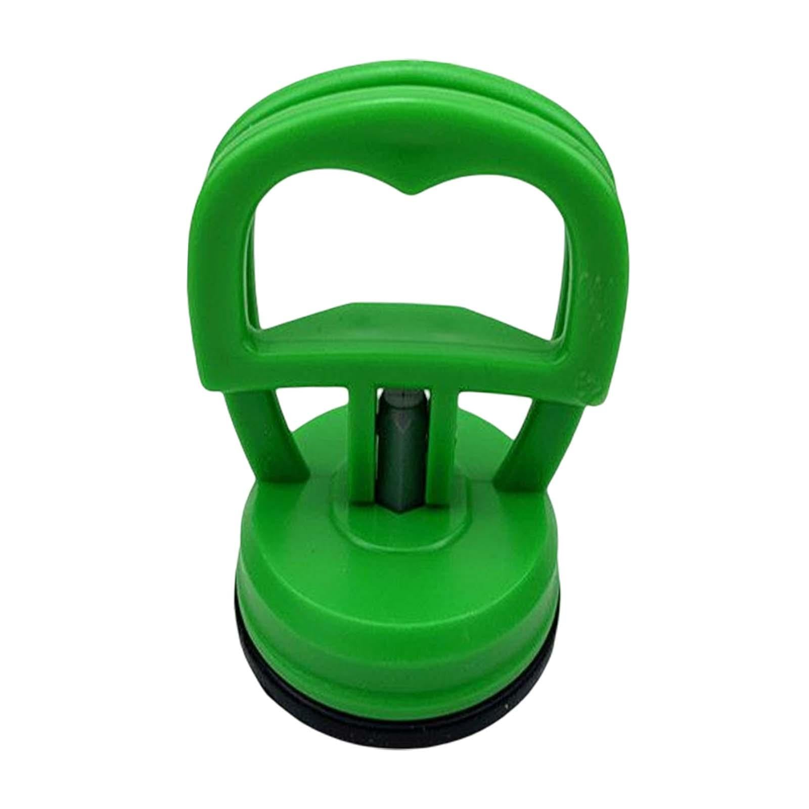 3xSuction Cup Dent Puller Powerful Handle Lifter for Car Body Dent Mirror Green