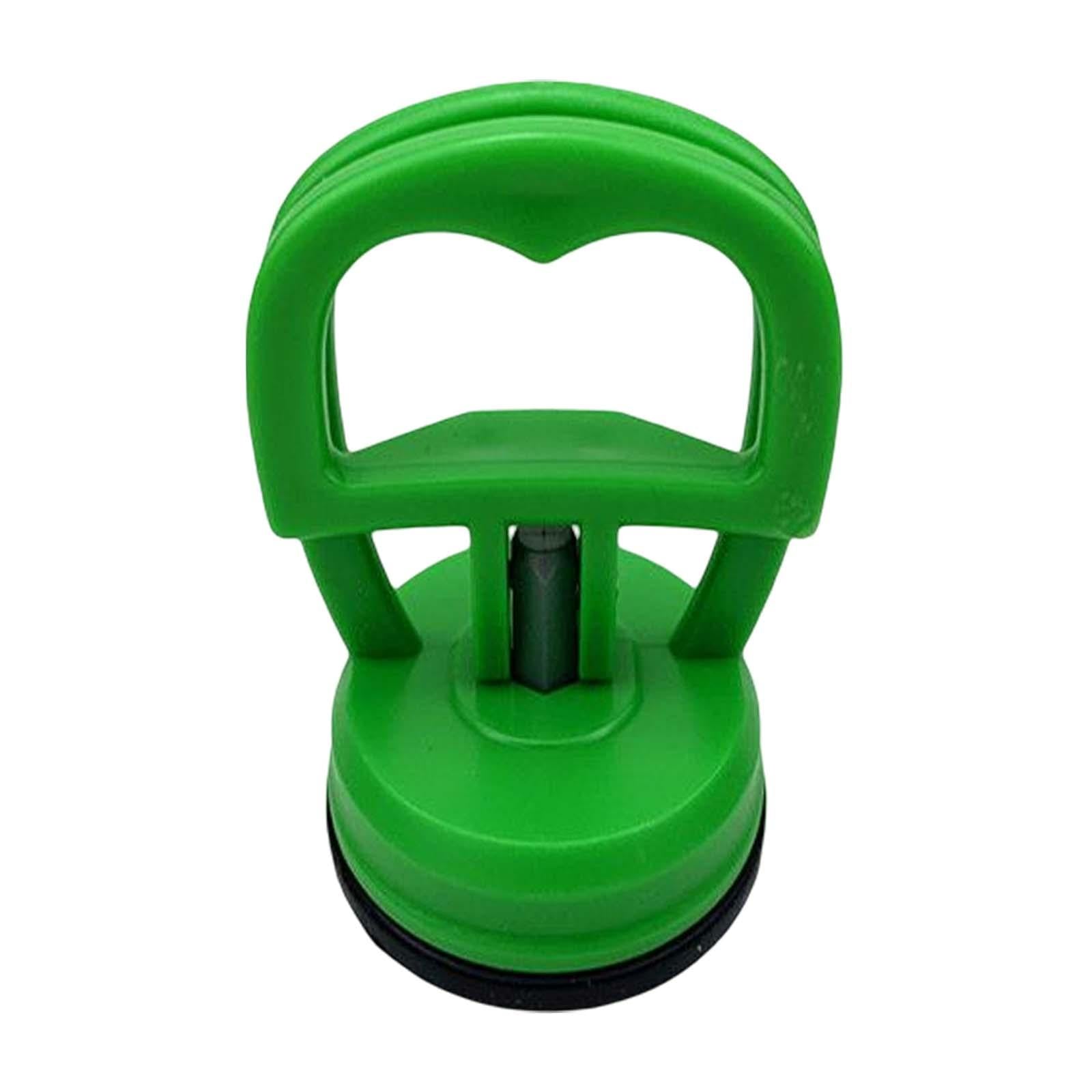 2xSuction Cup Dent Puller Powerful Handle Lifter for Car Body Dent Mirror Green