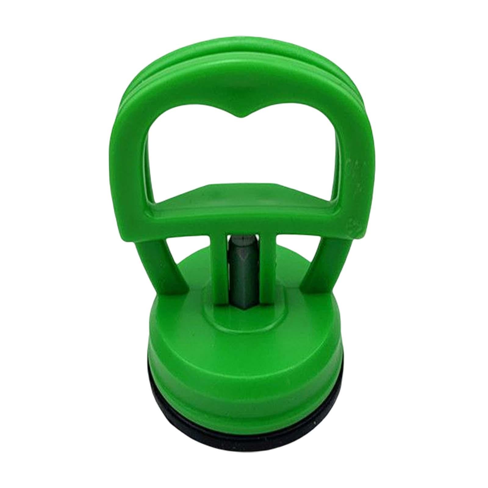 3xSuction Cup Dent Puller Powerful Handle Lifter for Car Body Dent Mirror Green