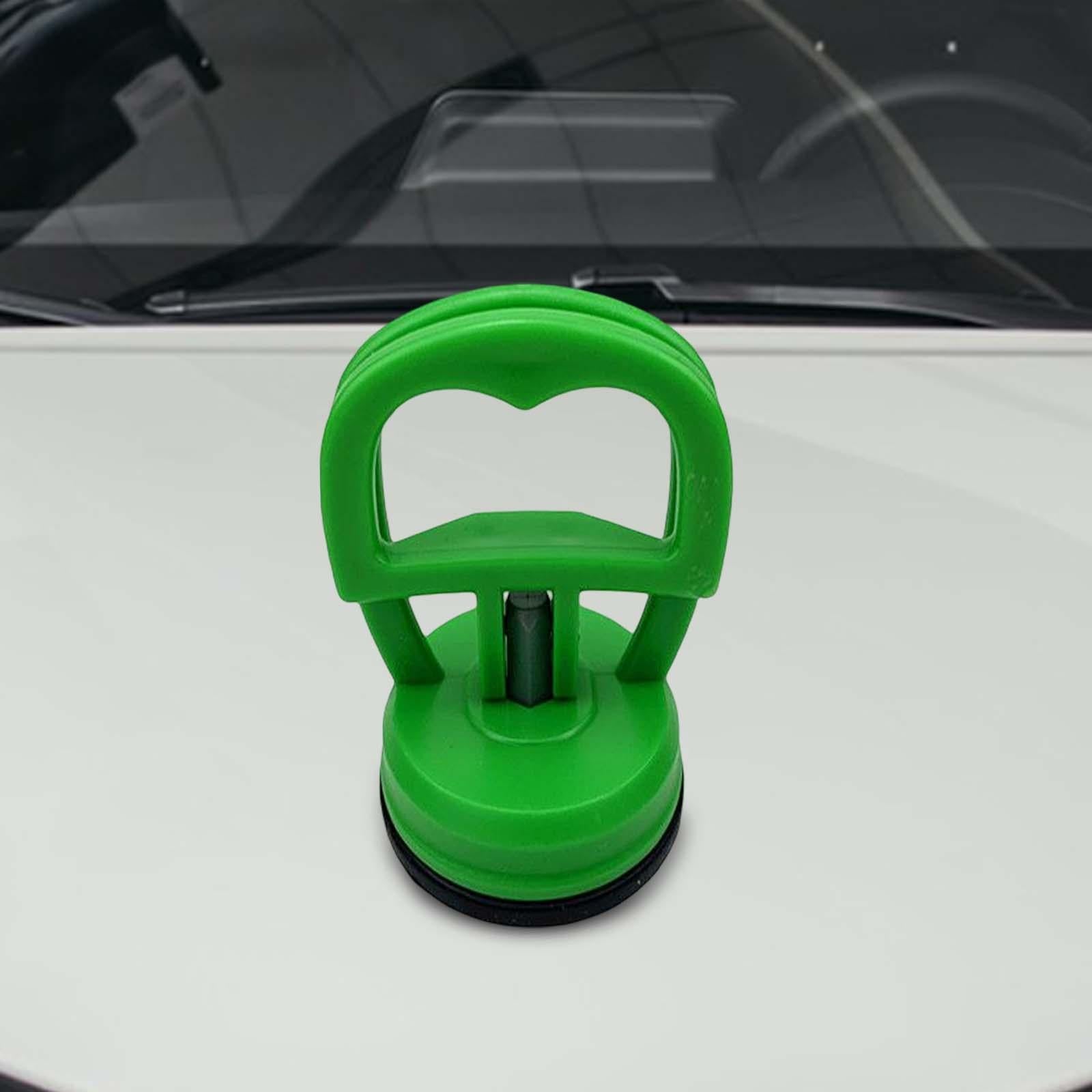 4xSuction Cup Dent Puller Powerful Handle Lifter for Car Body Dent Mirror Green
