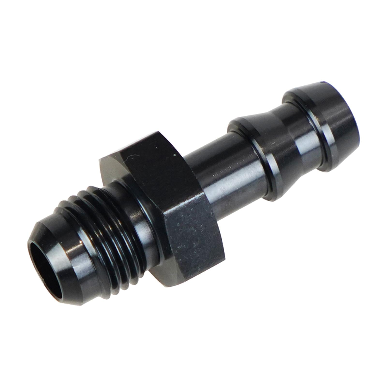 2x6AN to 3/8 Fuel Line Hose Fitting 6AN Male to 3/8in Push on Barbed Connector