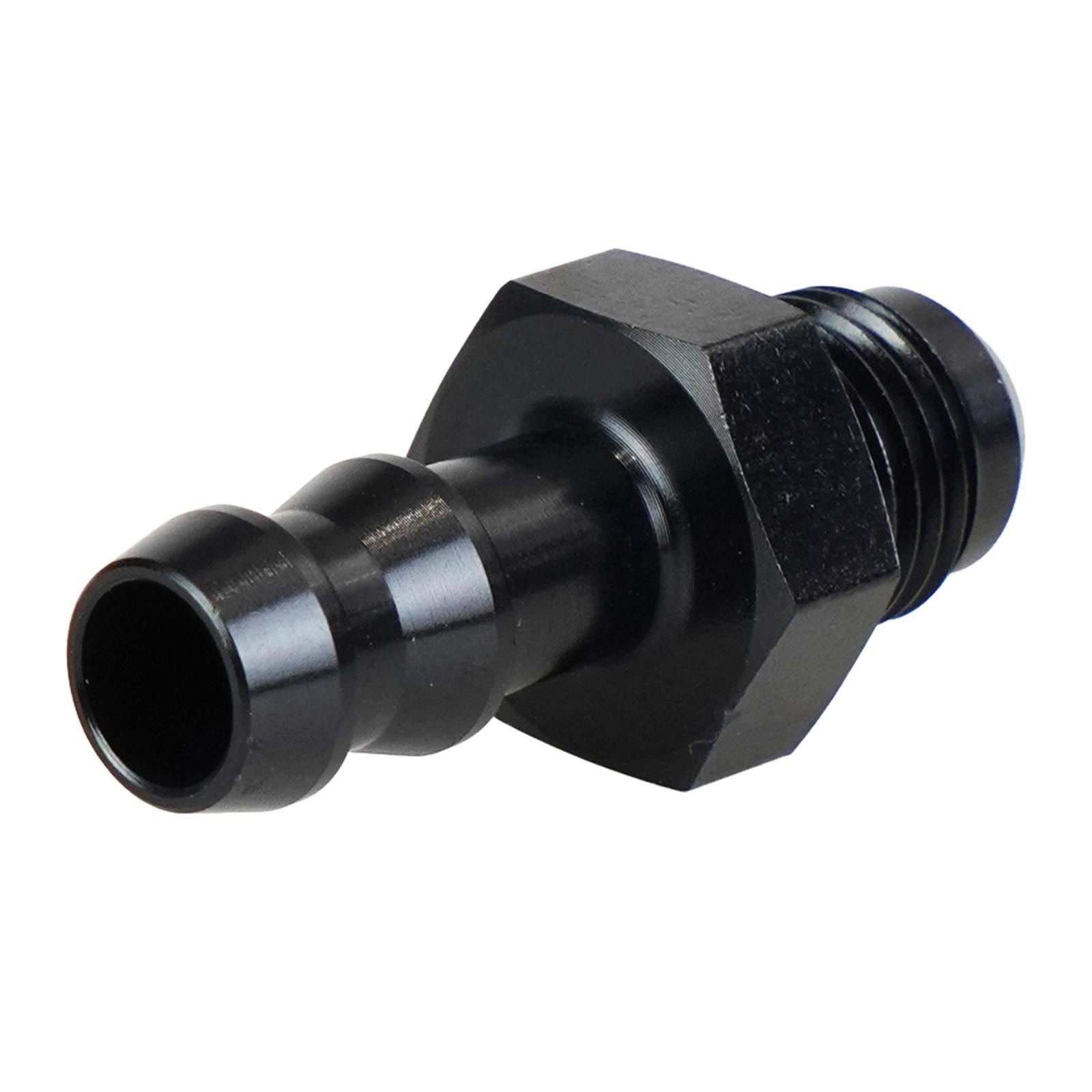 2x6AN to 3/8 Fuel Line Hose Fitting 6AN Male to 3/8in Push on Barbed Connector