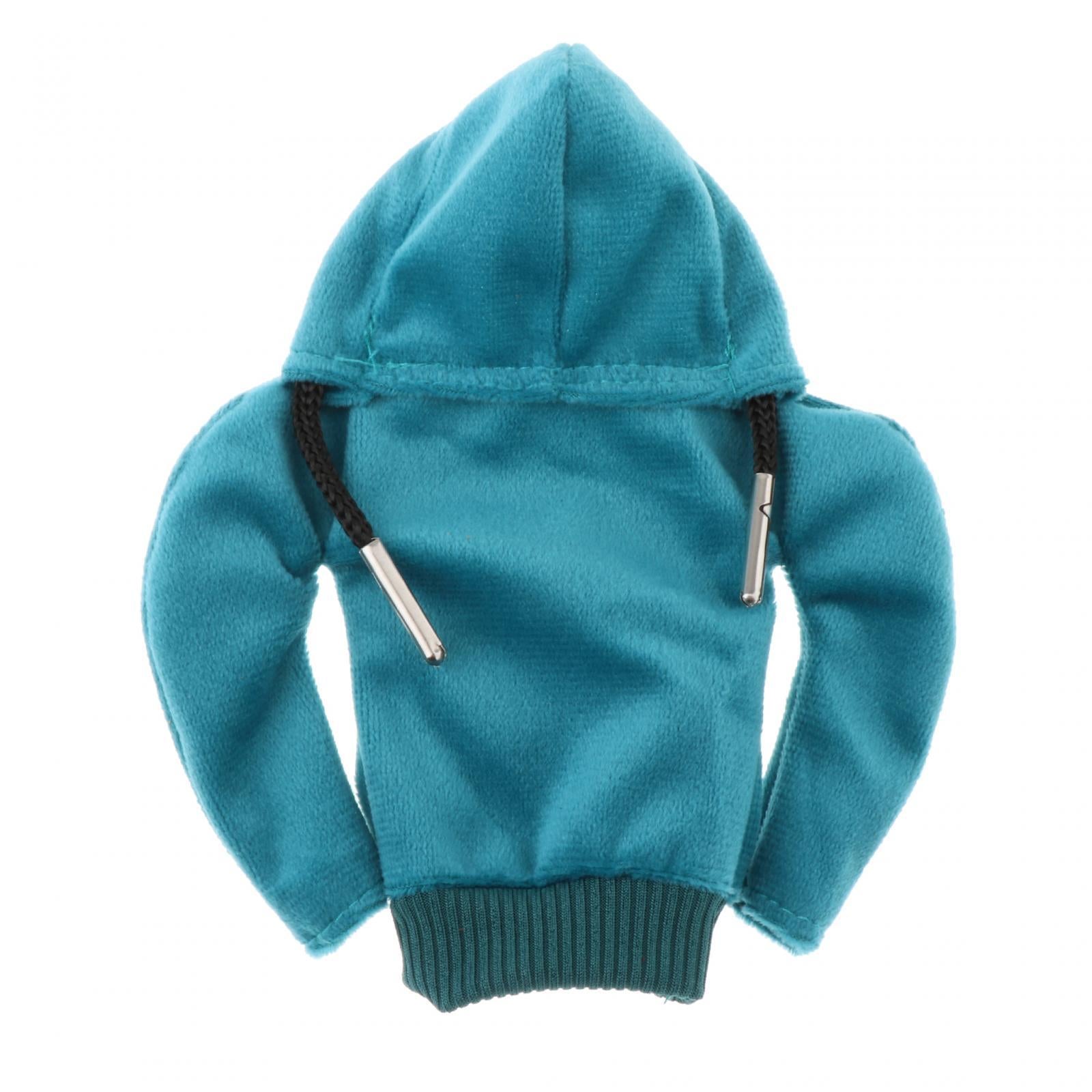 2xAutomotive Gear Shift Knob Cover Funny Hoodie Cool Shifter Knob Hoodie Cover Blue