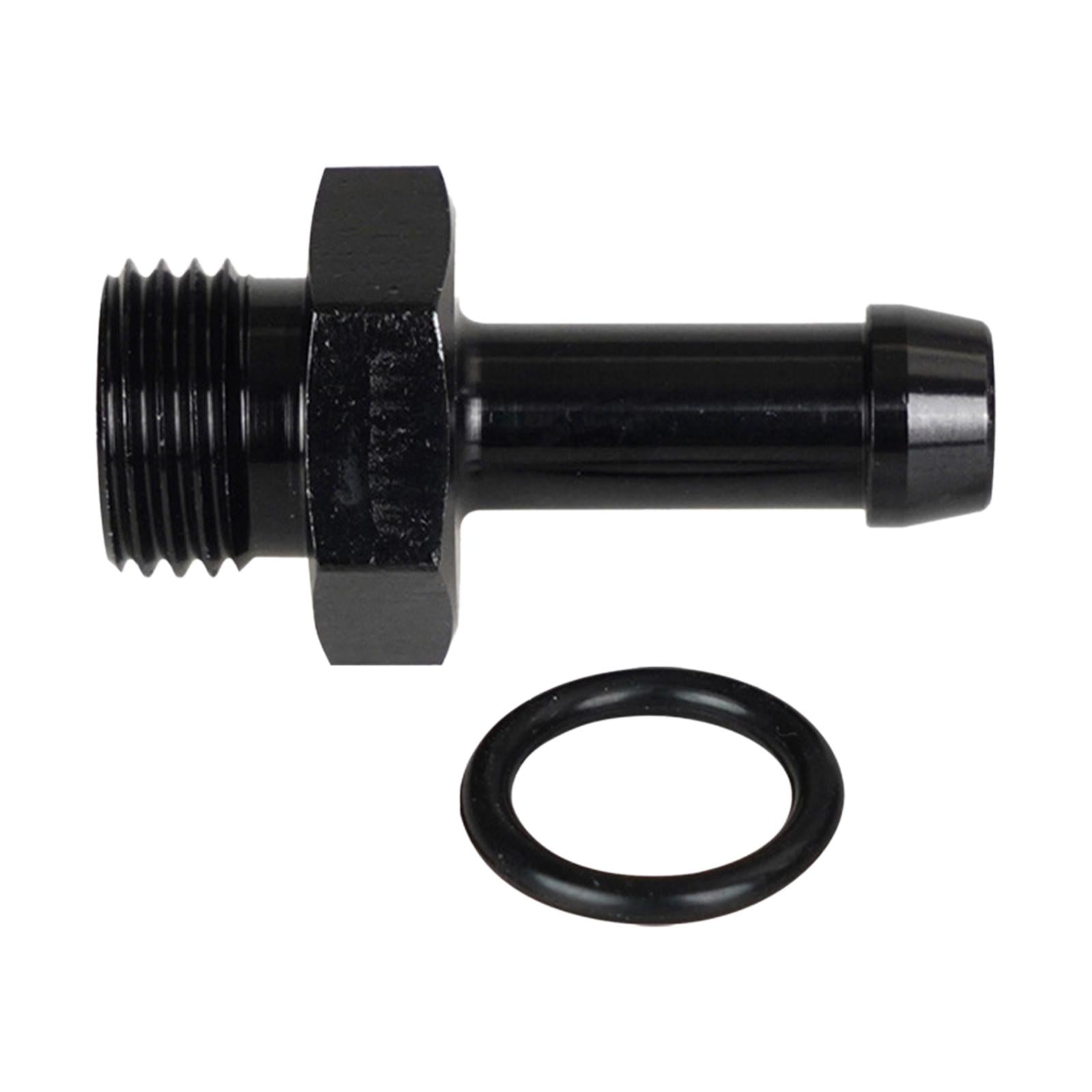 3x6 AN 6AN Male Flare to 5/16 Push on Hose Barb Fitting Fuel Oil Line Adapter"