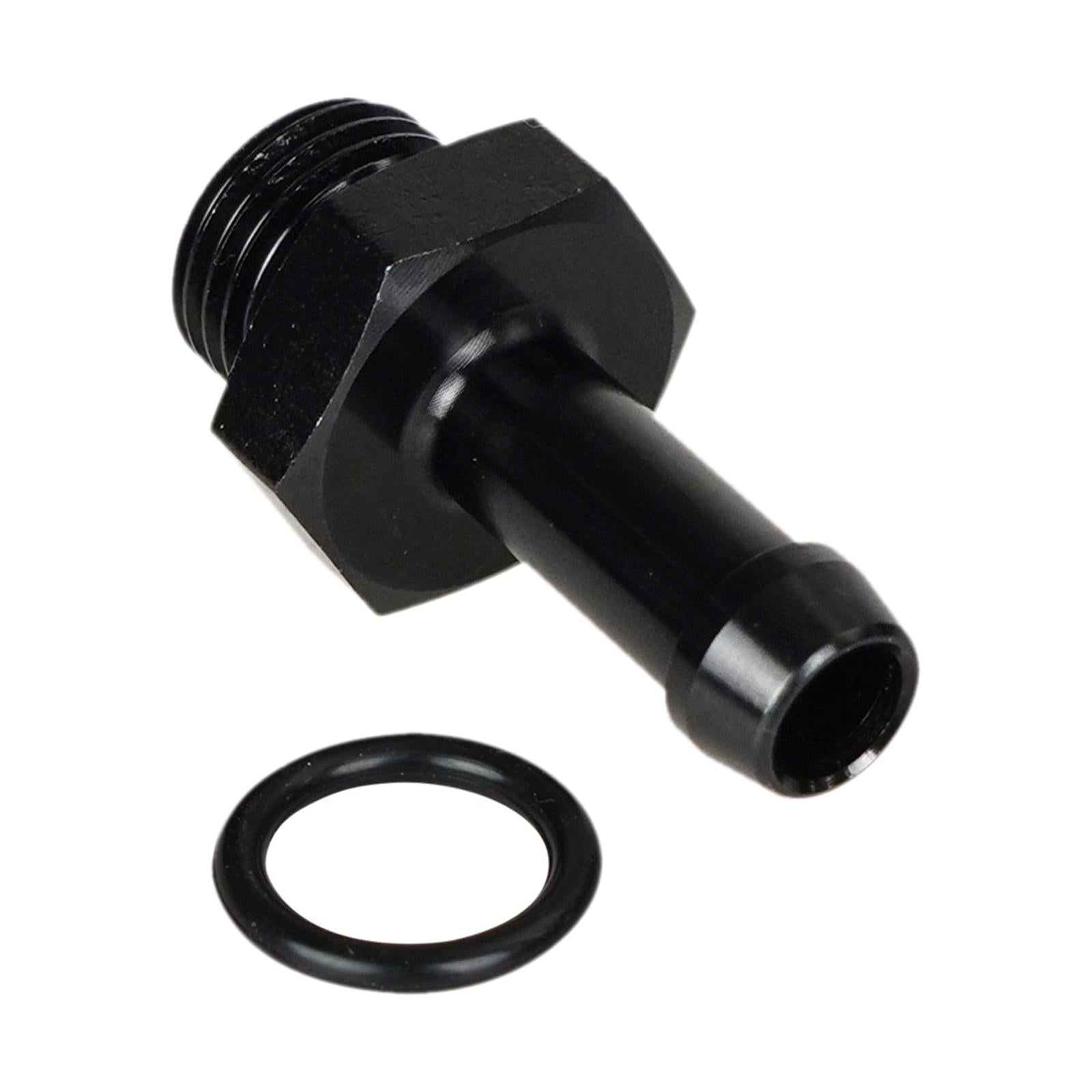 3x6 AN 6AN Male Flare to 5/16 Push on Hose Barb Fitting Fuel Oil Line Adapter"