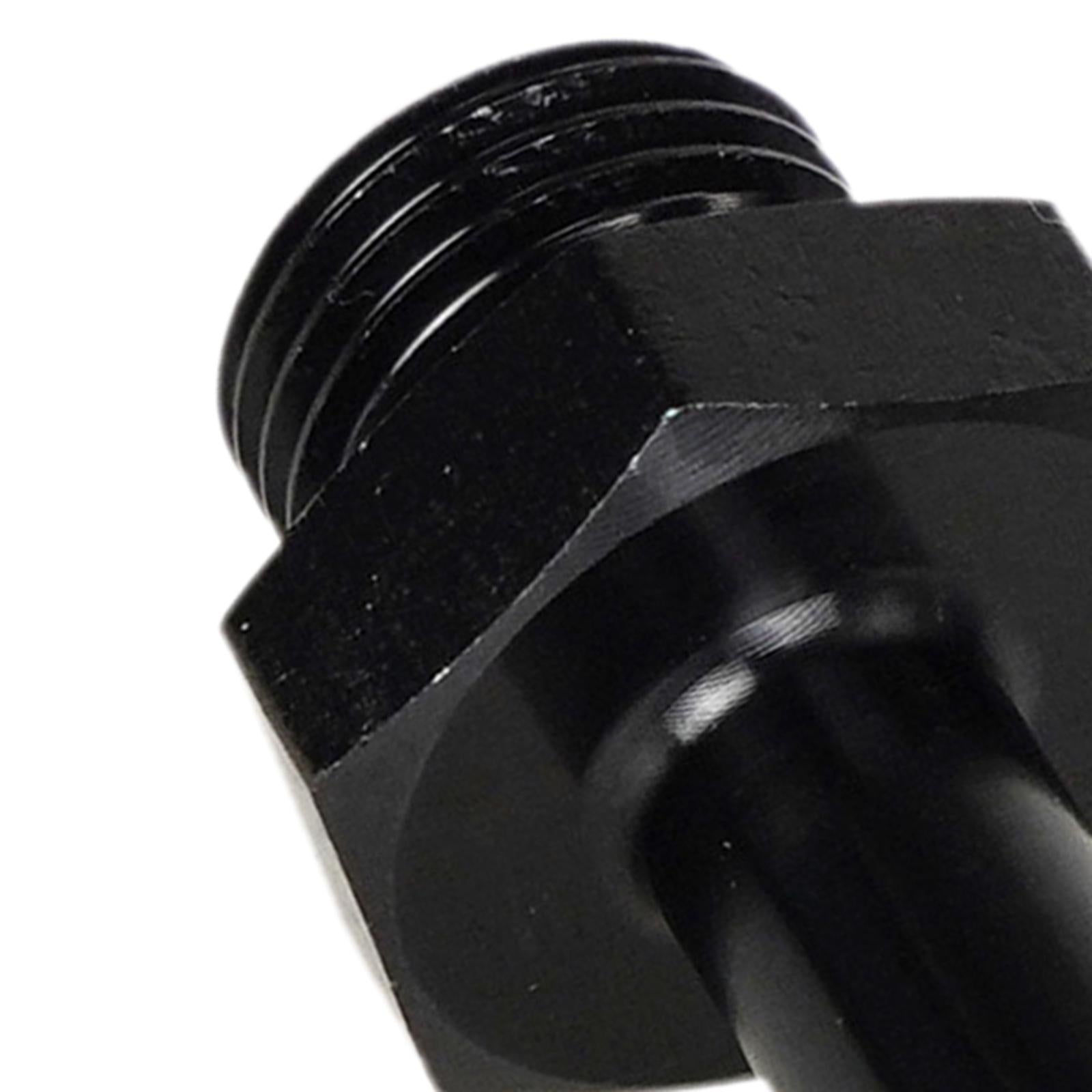 3x6 AN 6AN Male Flare to 5/16 Push on Hose Barb Fitting Fuel Oil Line Adapter"