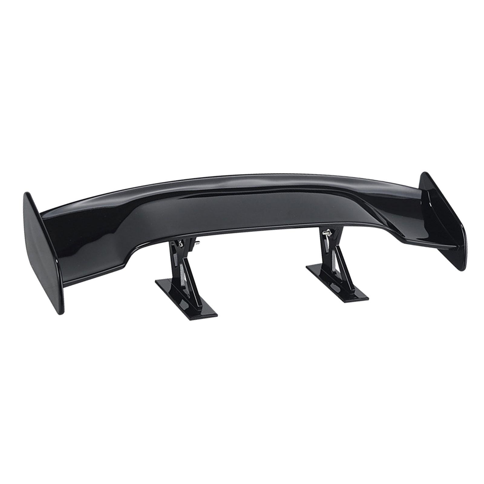 Universal Car Mini Spoiler Wing for All Cars Easy Installation Car Tail Wing Black