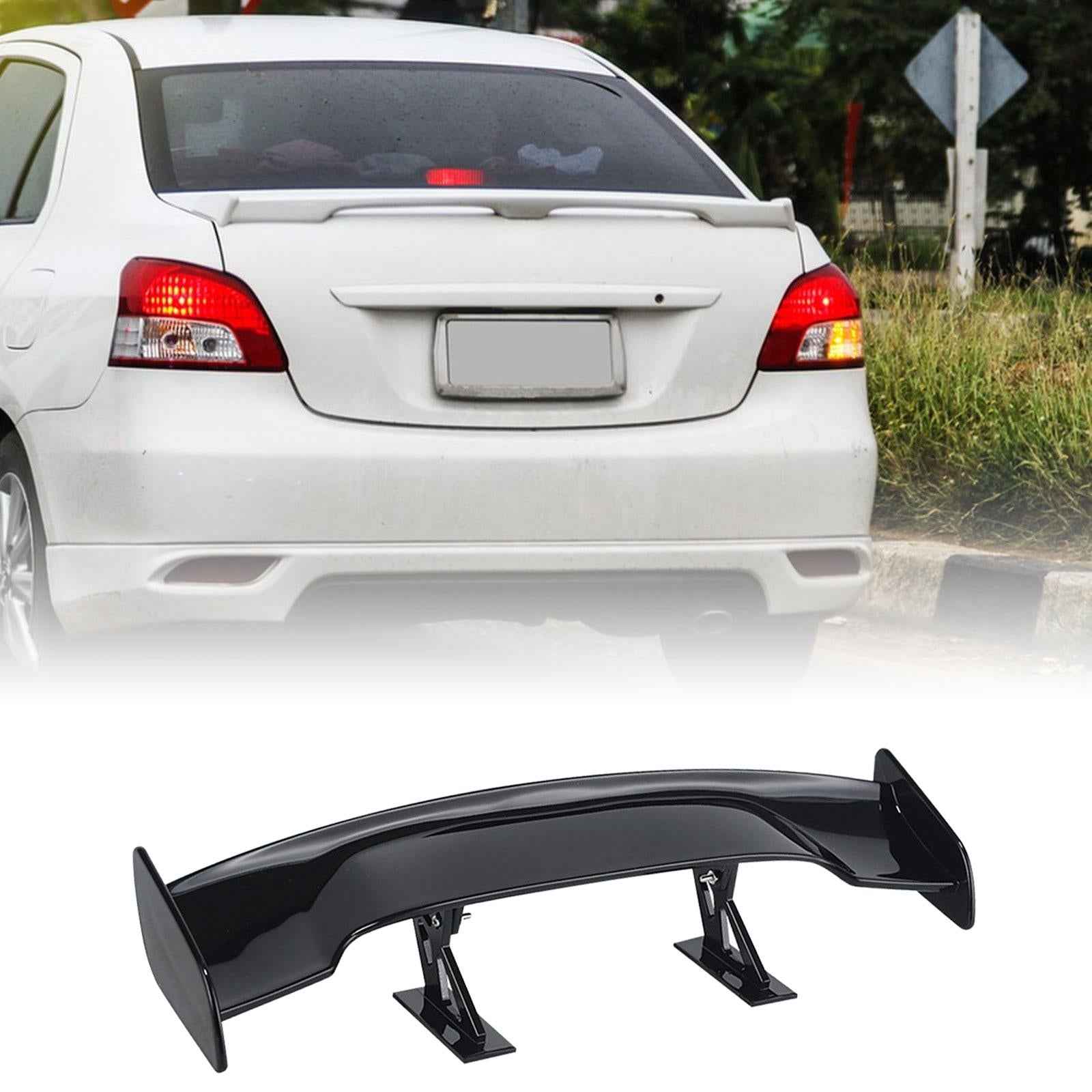 Universal Car Mini Spoiler Wing for All Cars Easy Installation Car Tail Wing Black