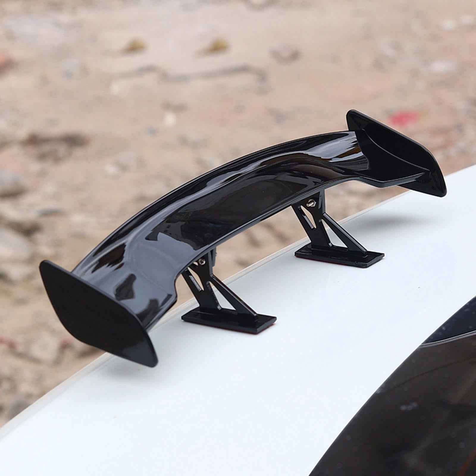 Universal Car Mini Spoiler Wing for All Cars Easy Installation Car Tail Wing Black