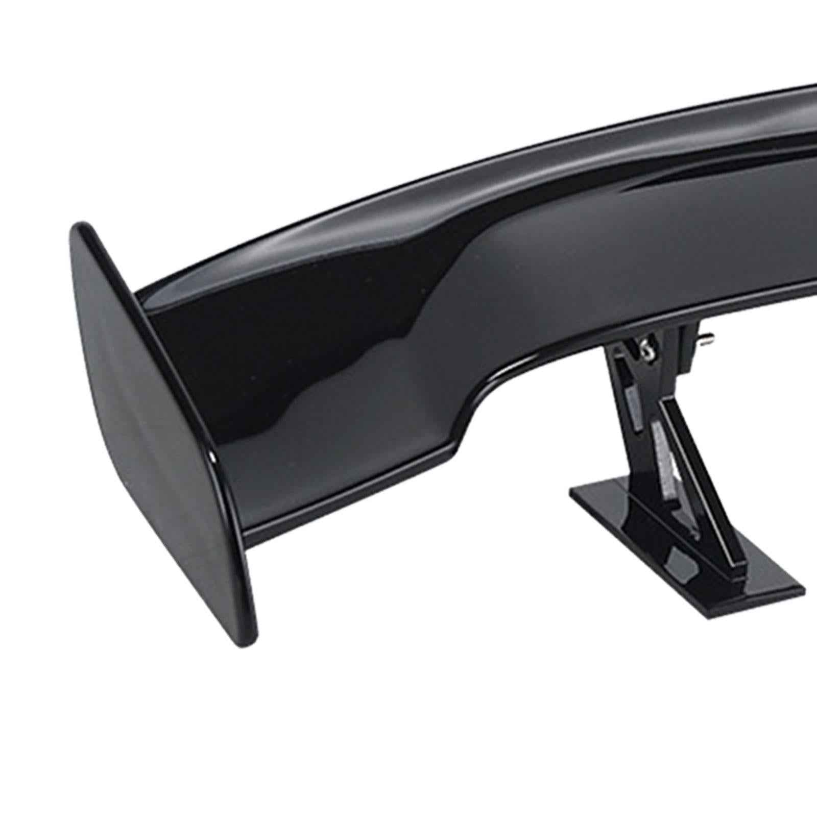 Universal Car Mini Spoiler Wing for All Cars Easy Installation Car Tail Wing Black