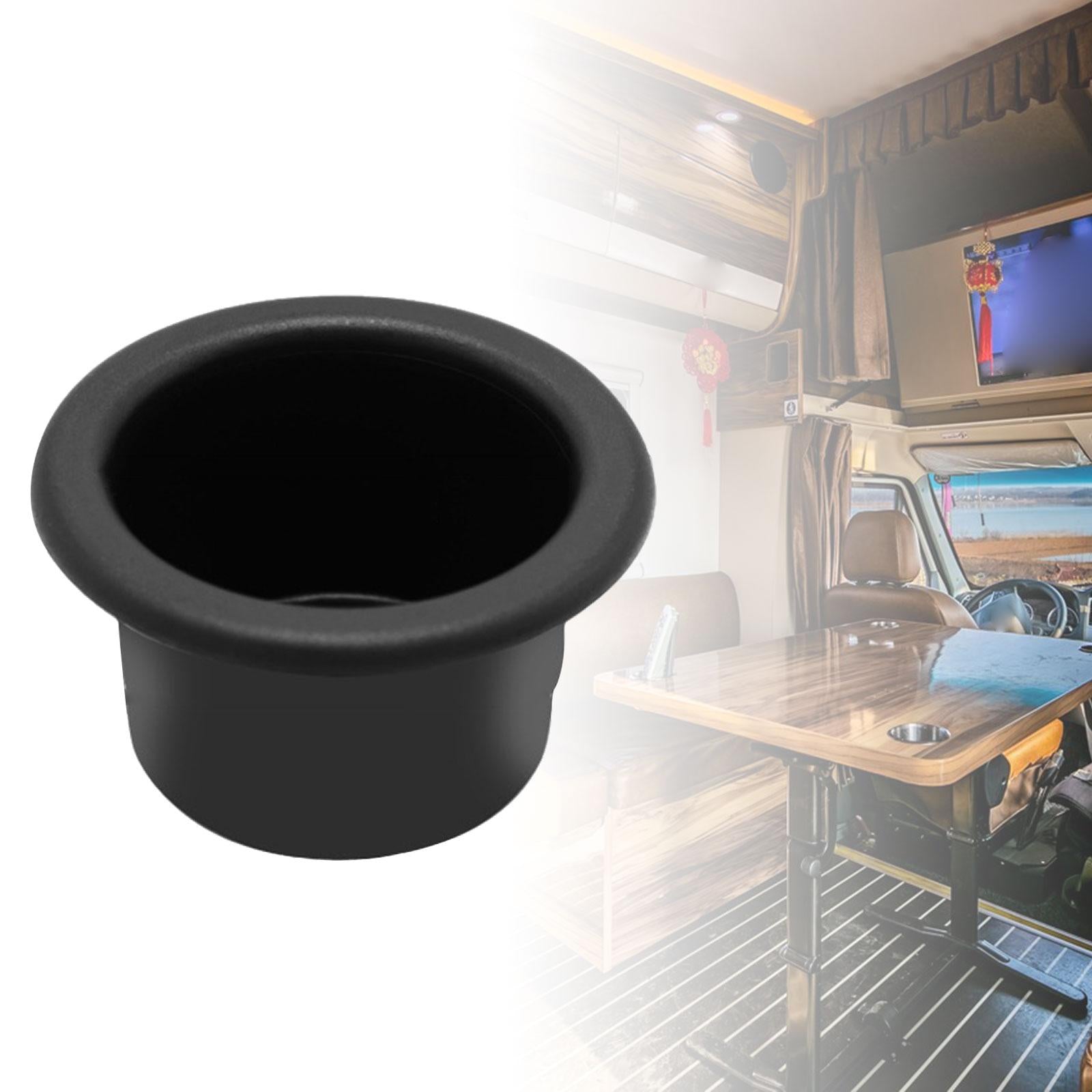 2xCup Holder Insert Washable Stable Recessed Drop in Cup for Car RV Couch Style B