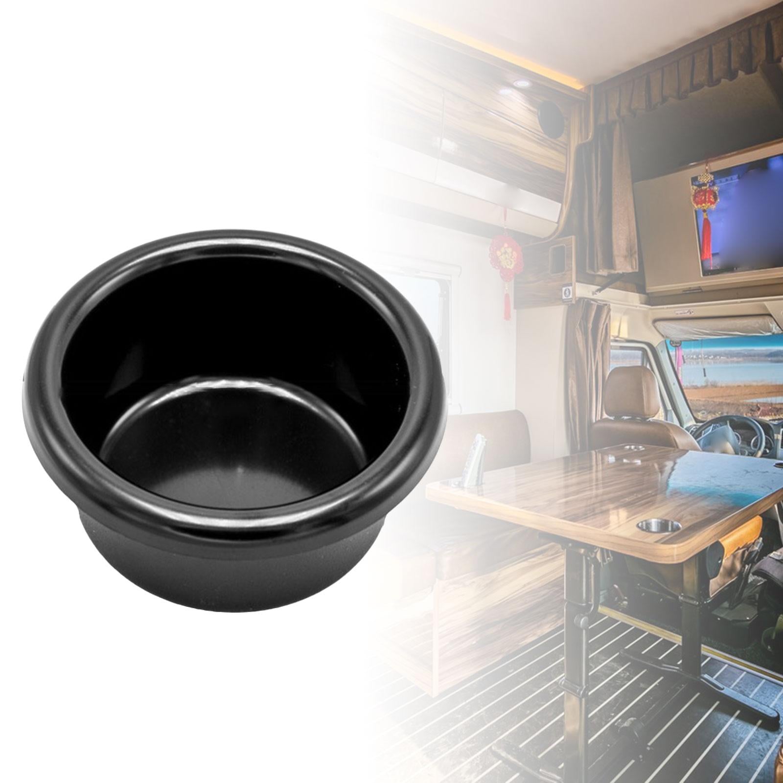 2xCup Holder Insert Washable Stable Recessed Drop in Cup for Car RV Couch Style C