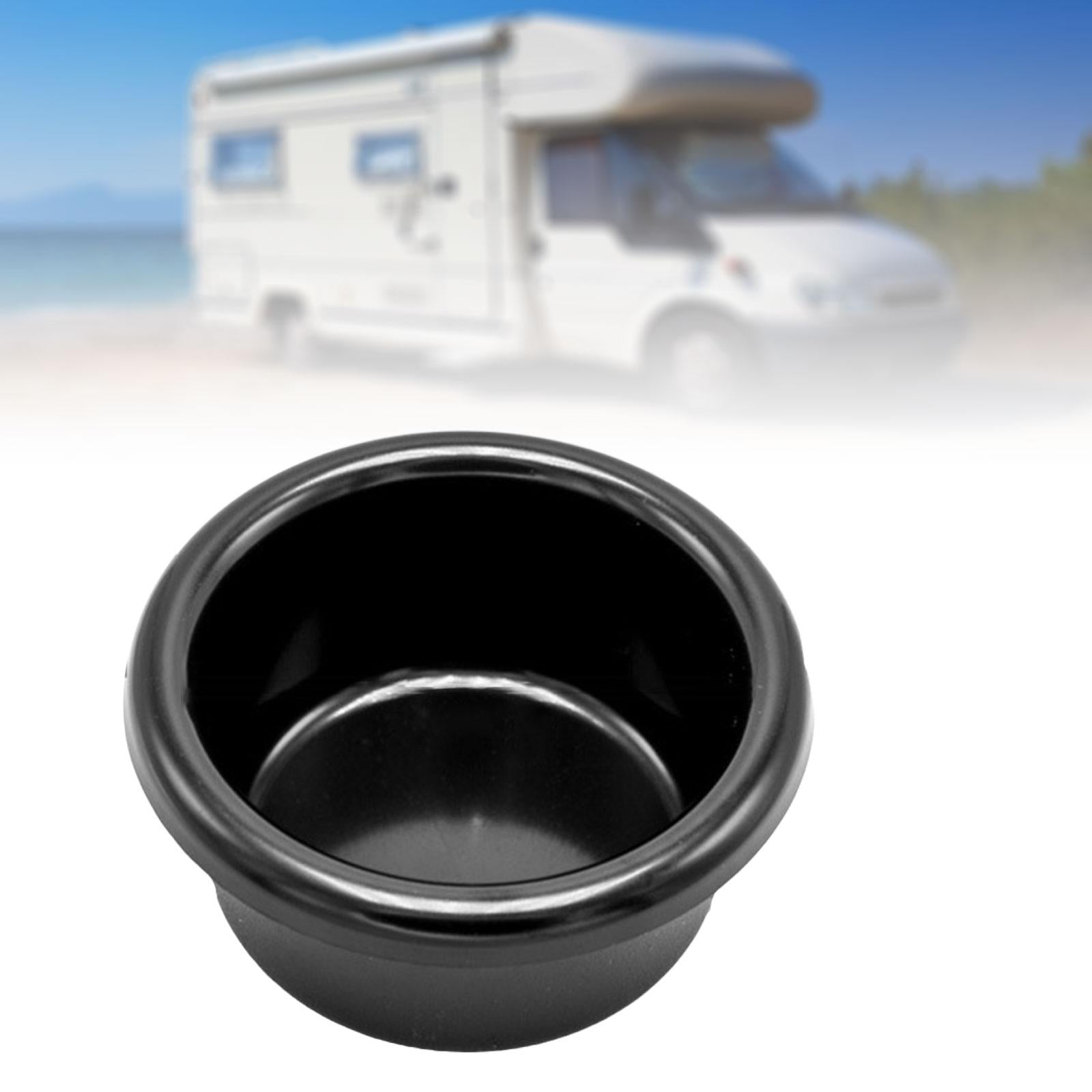 2xCup Holder Insert Washable Stable Recessed Drop in Cup for Car RV Couch Style C