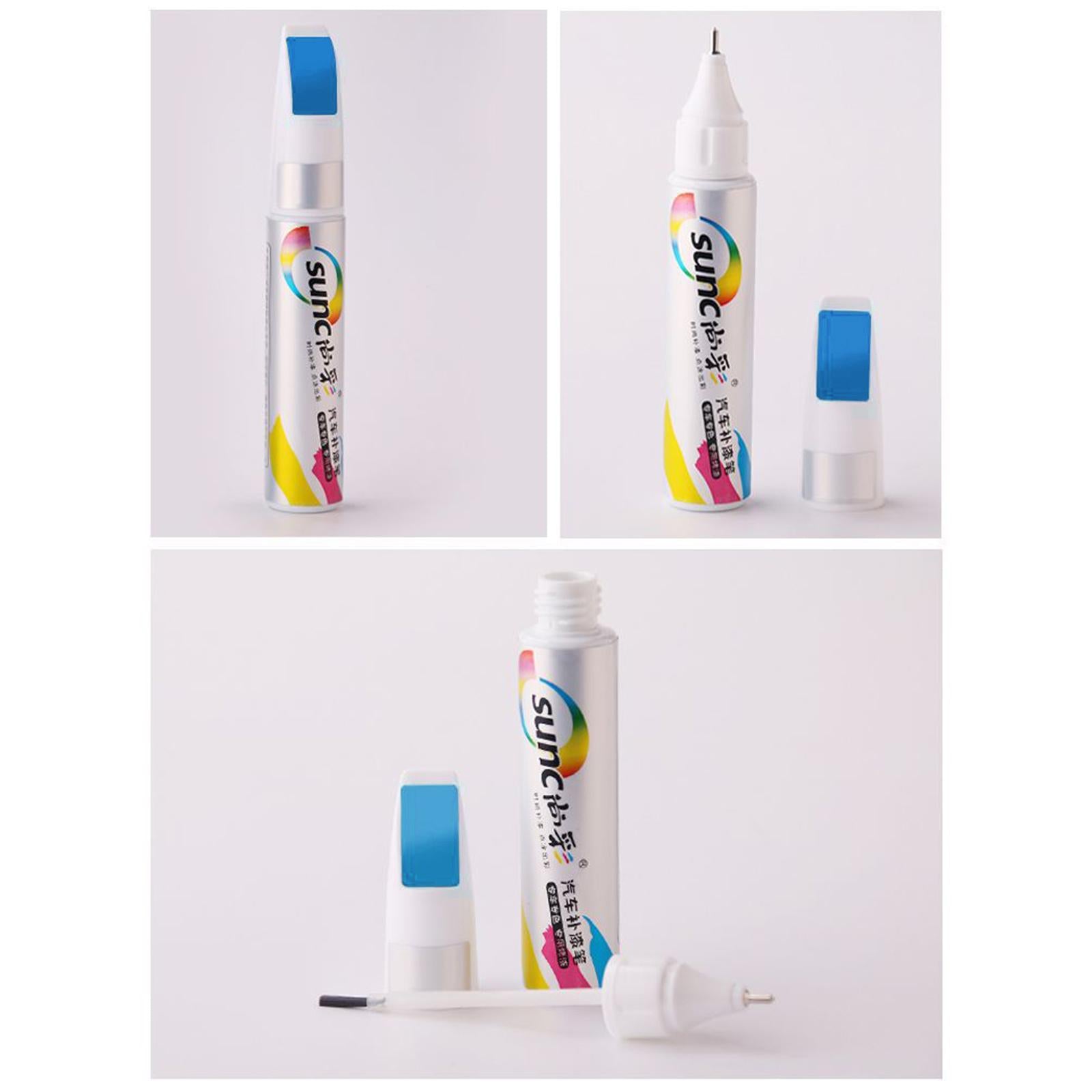3xCar Touch up Paint Pen Quick Drying 12ml Car Scratch Repair Pen for Byd Blue