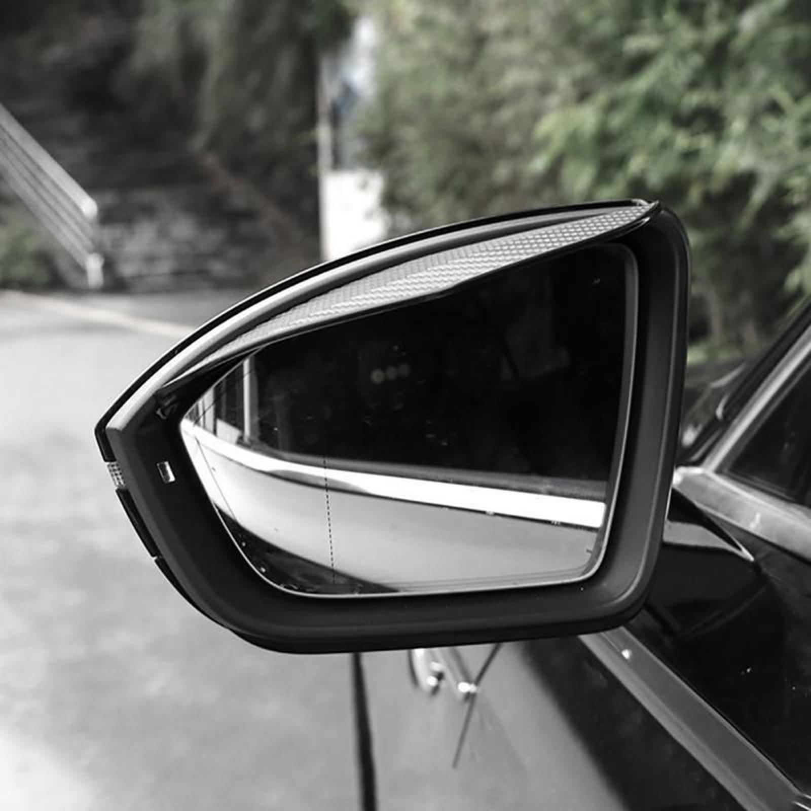 5xMirror Cover Visor Guard Accessory Professional Car Side Mirror Rain Guard