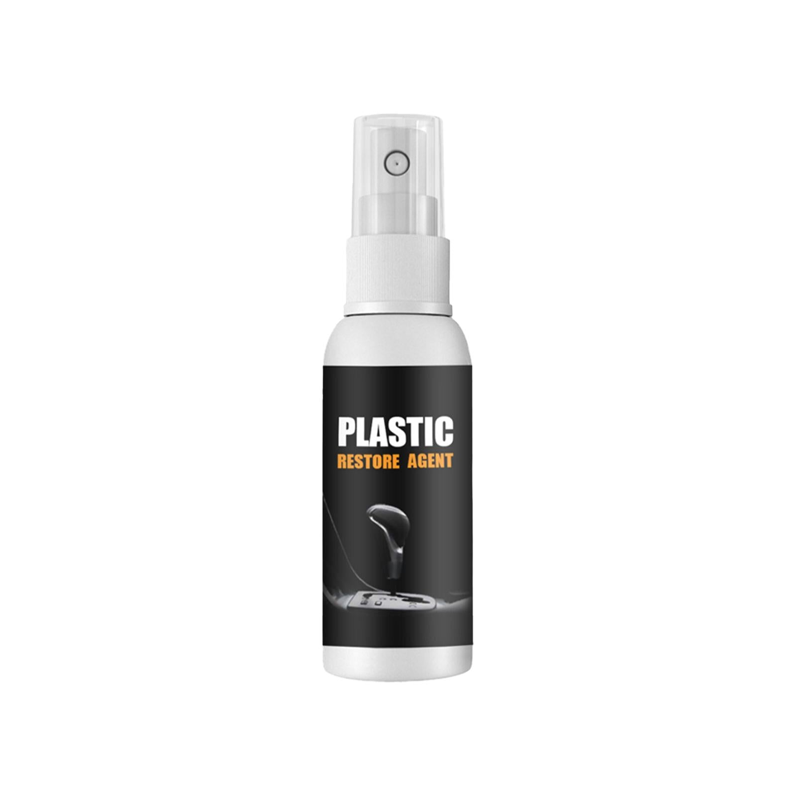 4xCar Plastic Refreshing Agent Car Plastic Restorer for Vinyl Rubber Trim 50ml