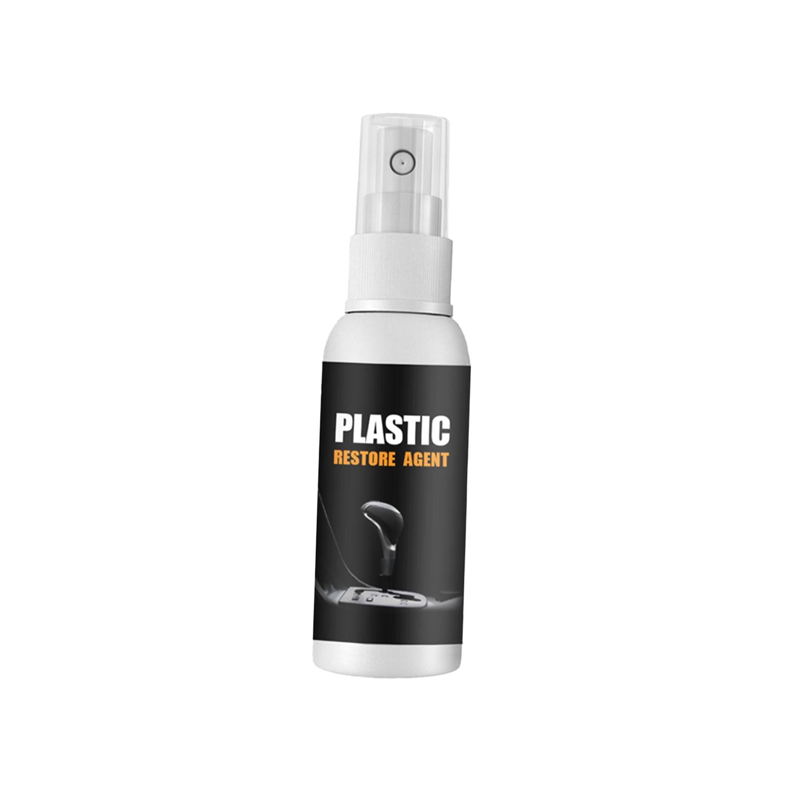4xCar Plastic Refreshing Agent Car Plastic Restorer for Vinyl Rubber Trim 50ml