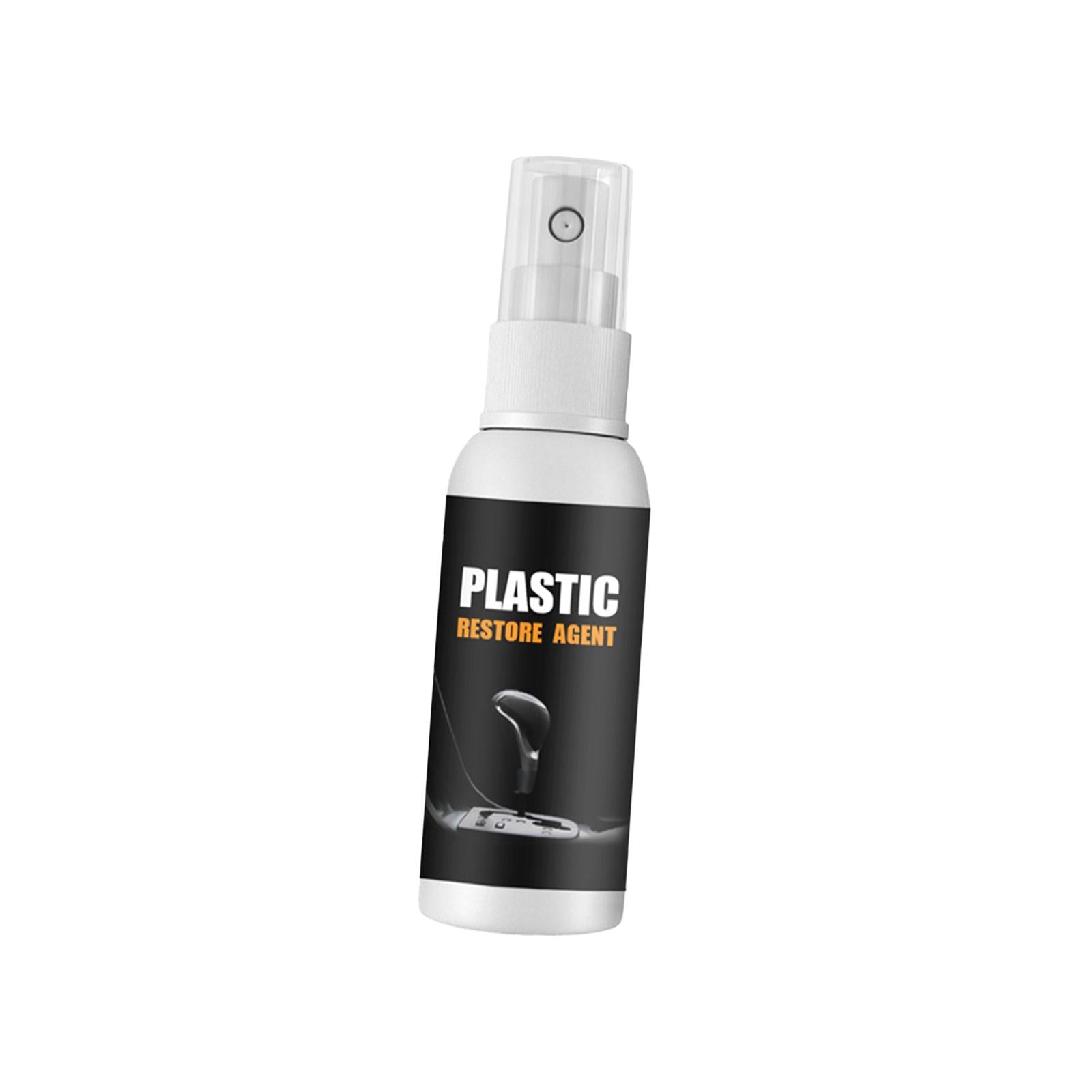 4xCar Plastic Refreshing Agent Car Plastic Restorer for Vinyl Rubber Trim 50ml