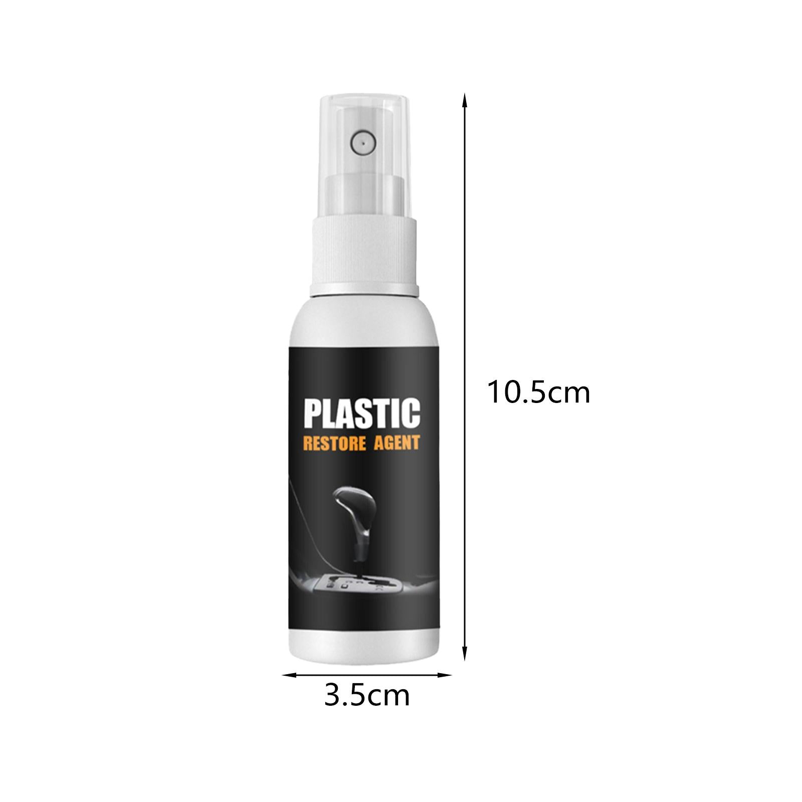 4xPlastic Restorer Car Plastic Parts Refurbish for Rubber Trim Cars Vinyl