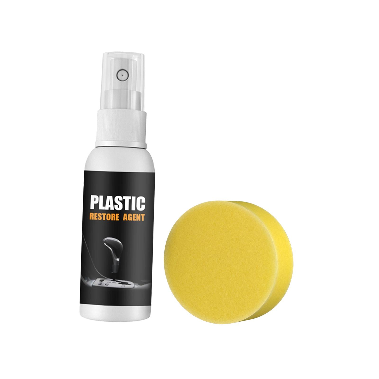 2xPlastic Restorer Car Plastic Parts Refurbish for Rubber Trim Cars Vinyl