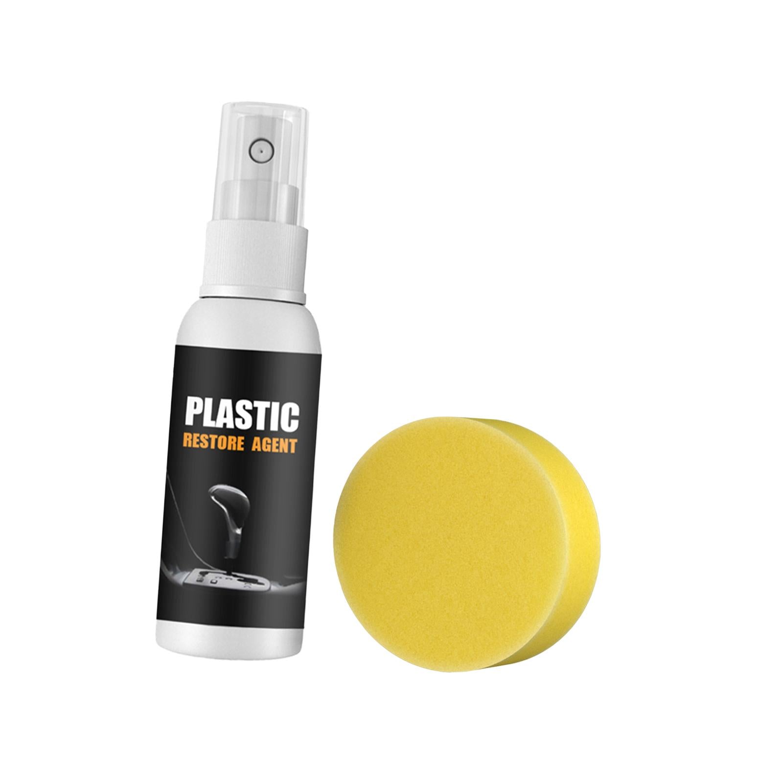 4xPlastic Restorer Car Plastic Parts Refurbish for Rubber Trim Cars Vinyl