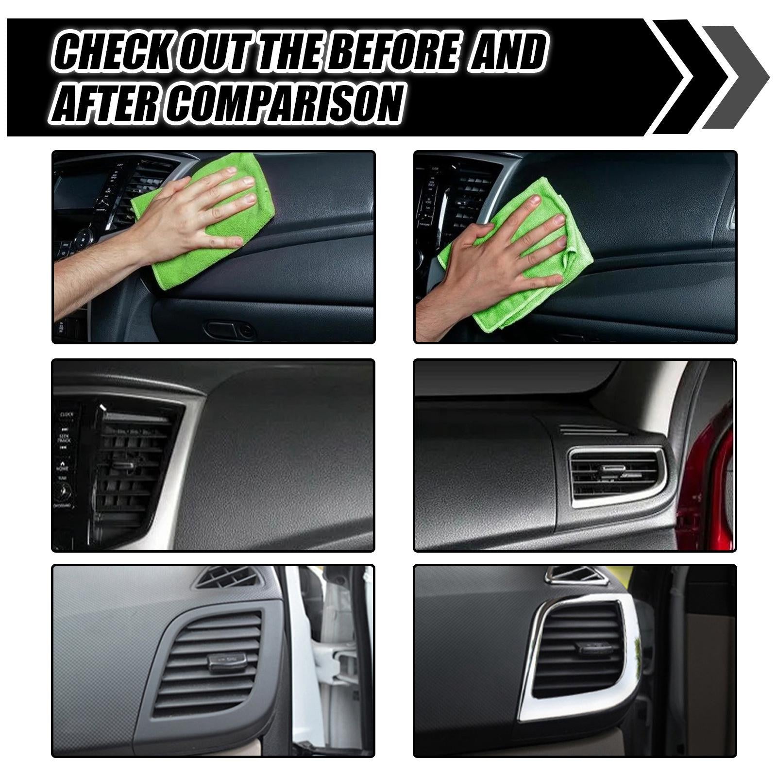 3xPlastic Restorer Car Plastic Parts Refurbish for Rubber Trim Cars Vinyl