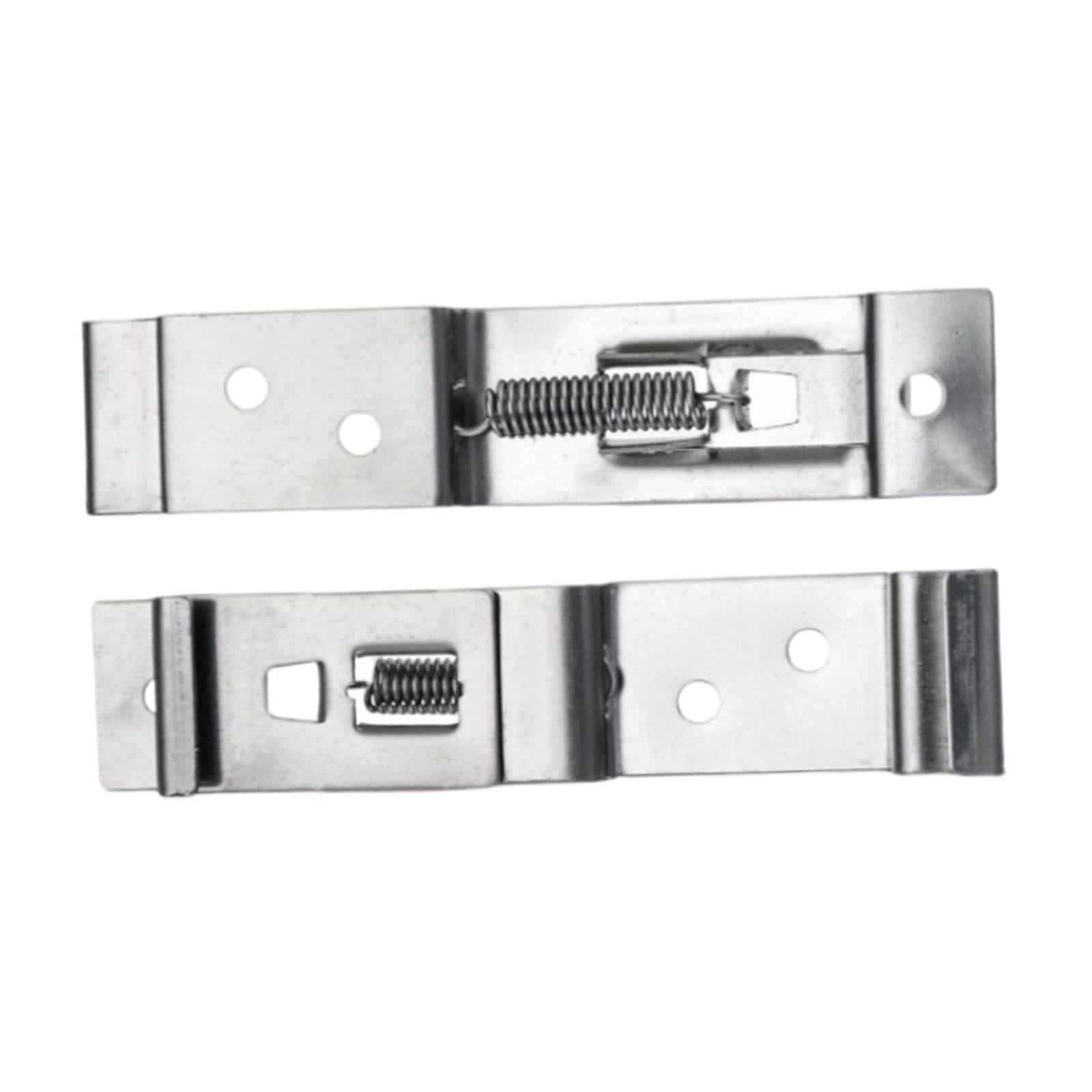2x Cars License Plate Cover Auto Trailer Number Plate Clips for RV Quality