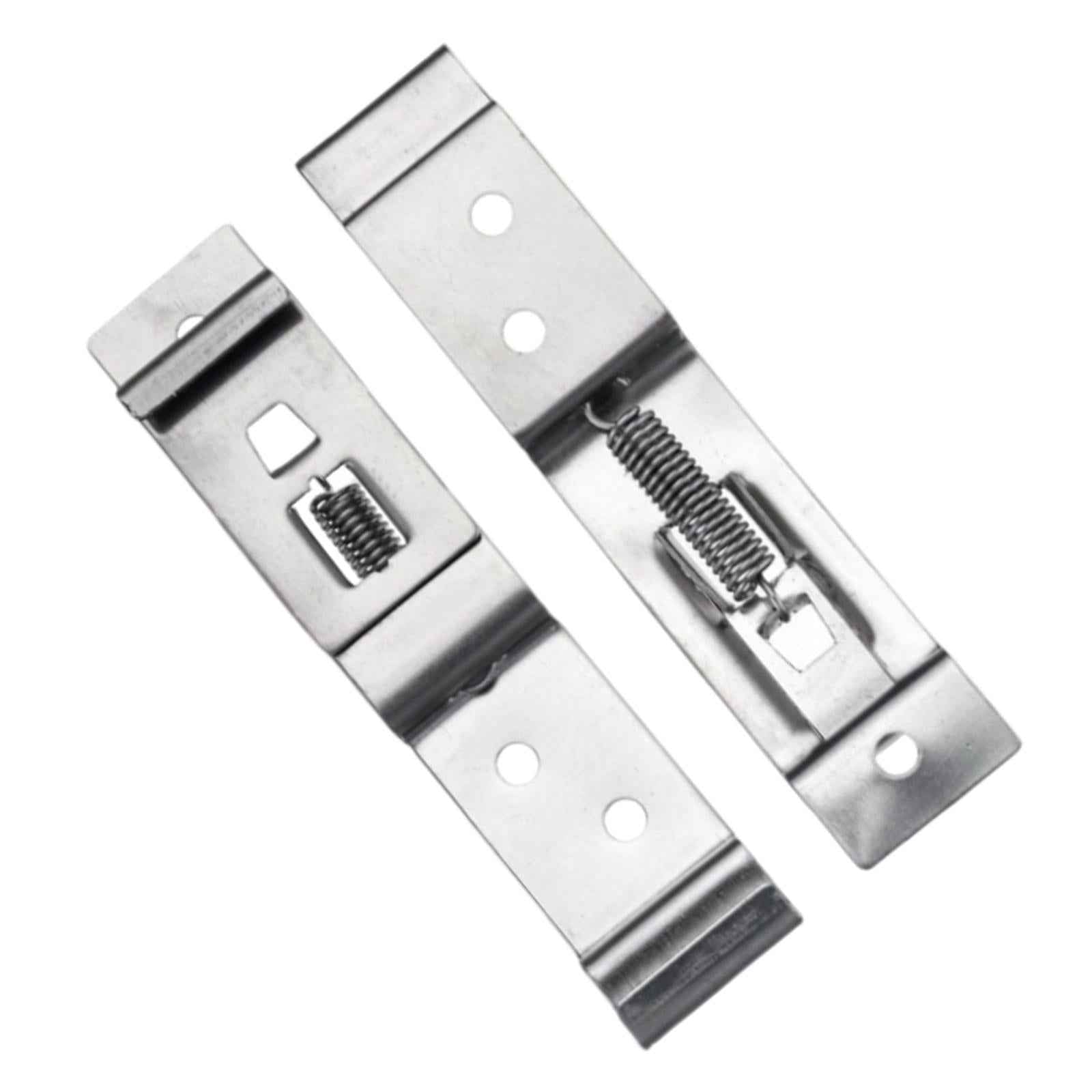 2x Cars License Plate Cover Auto Trailer Number Plate Clips for RV Quality