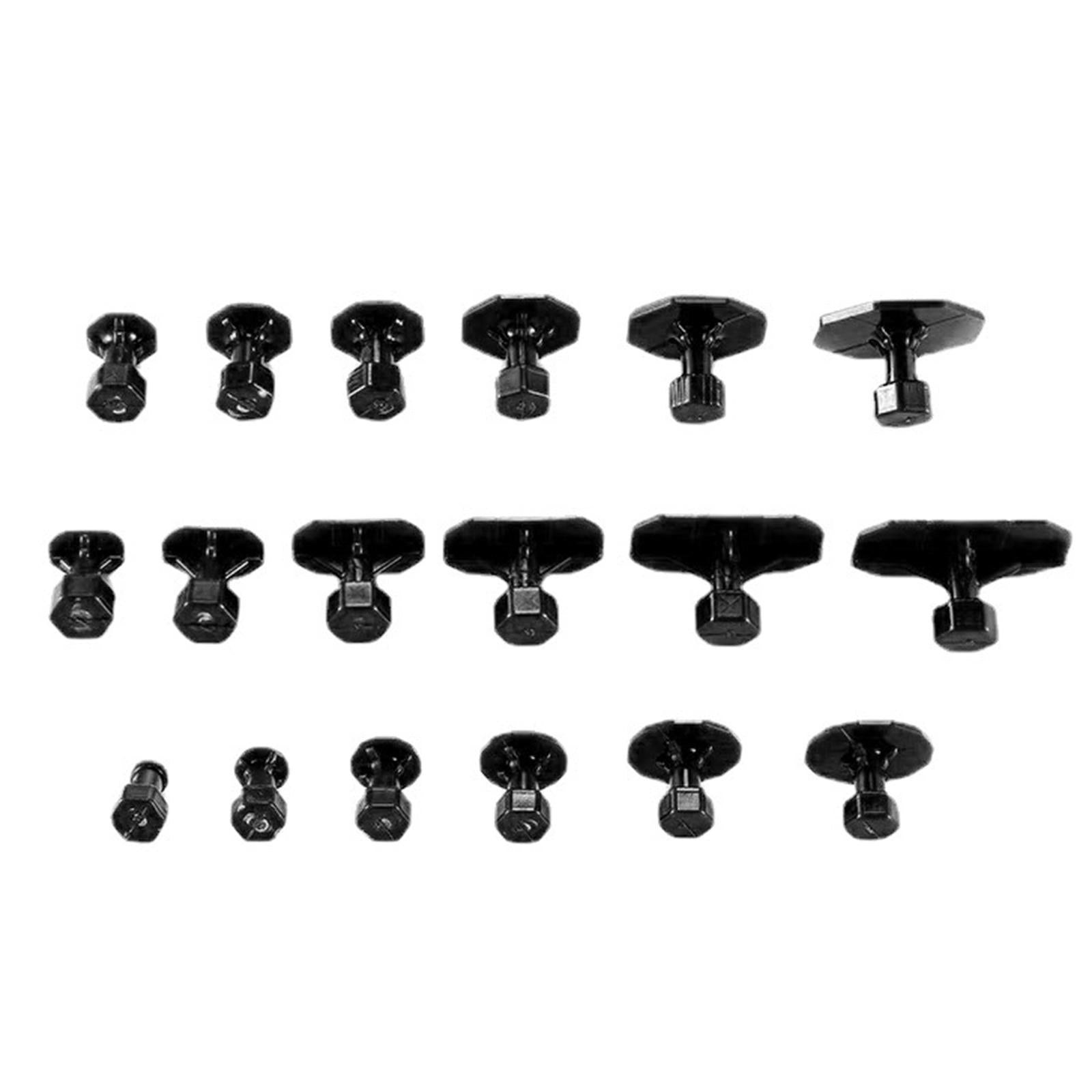 3x18 Pieces Car Dent Puller Portable for Automobile Automotive Hail Dents