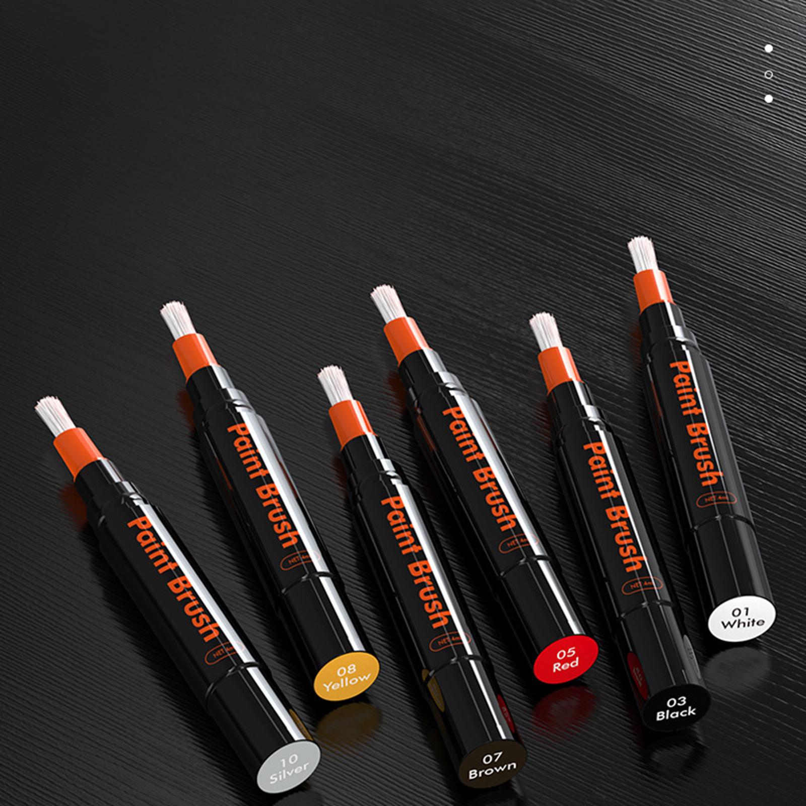 2xCar Touch up Paint Pen Accessory Scratch Remover Erase Car Scratches Durable White