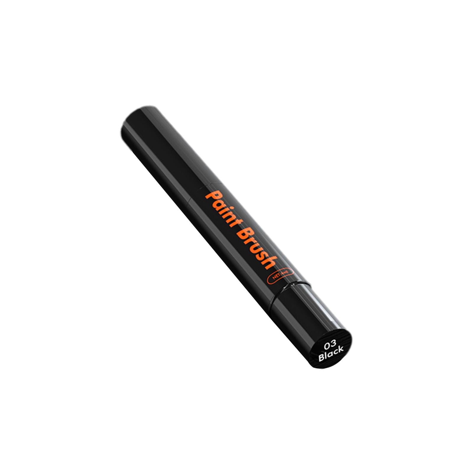 2xCar Touch up Paint Pen Accessory Scratch Remover Erase Car Scratches Durable Black