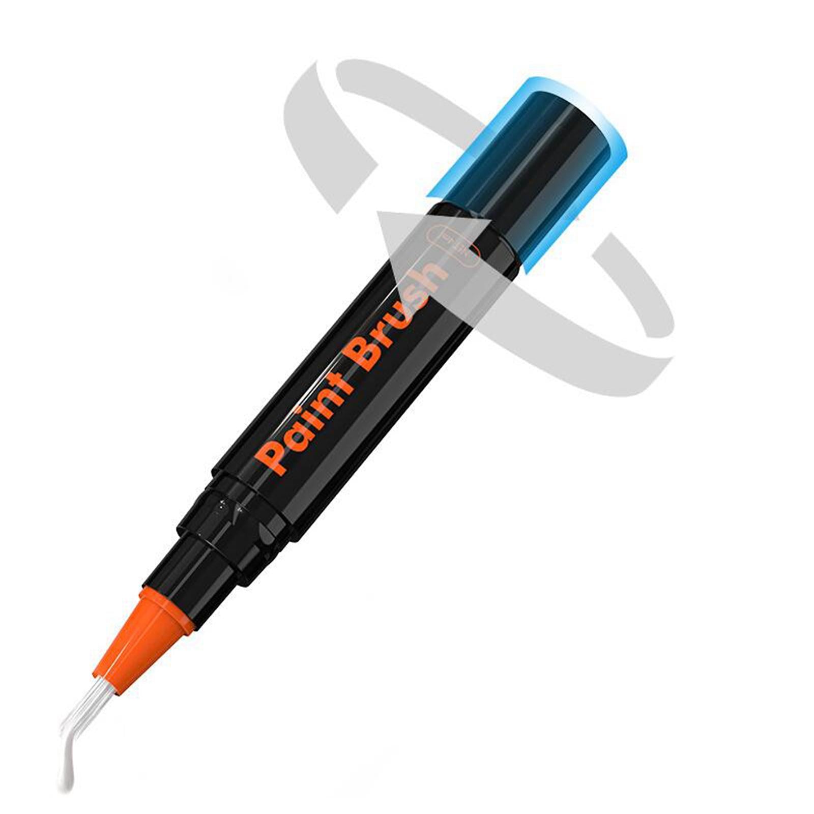 2xTouch up Paint for Cars with Polish Pen Easy Solution Car Scratch Repair Pen White