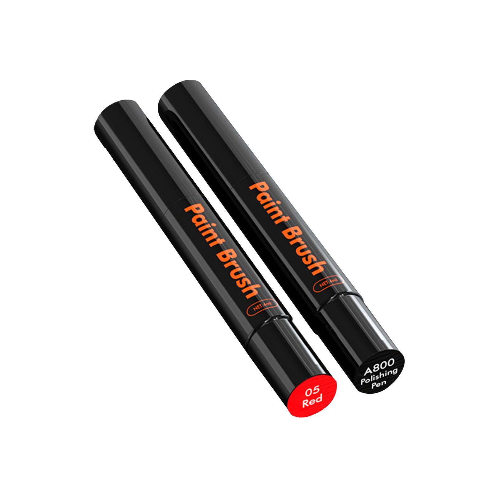 2xTouch up Paint for Cars with Polish Pen Easy Solution Car Scratch Repair Pen Red