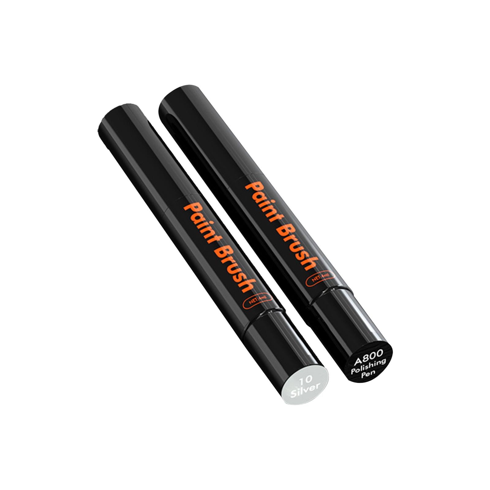 3xTouch up Paint for Cars with Polish Pen Easy Solution Car Scratch Repair Pen Silver