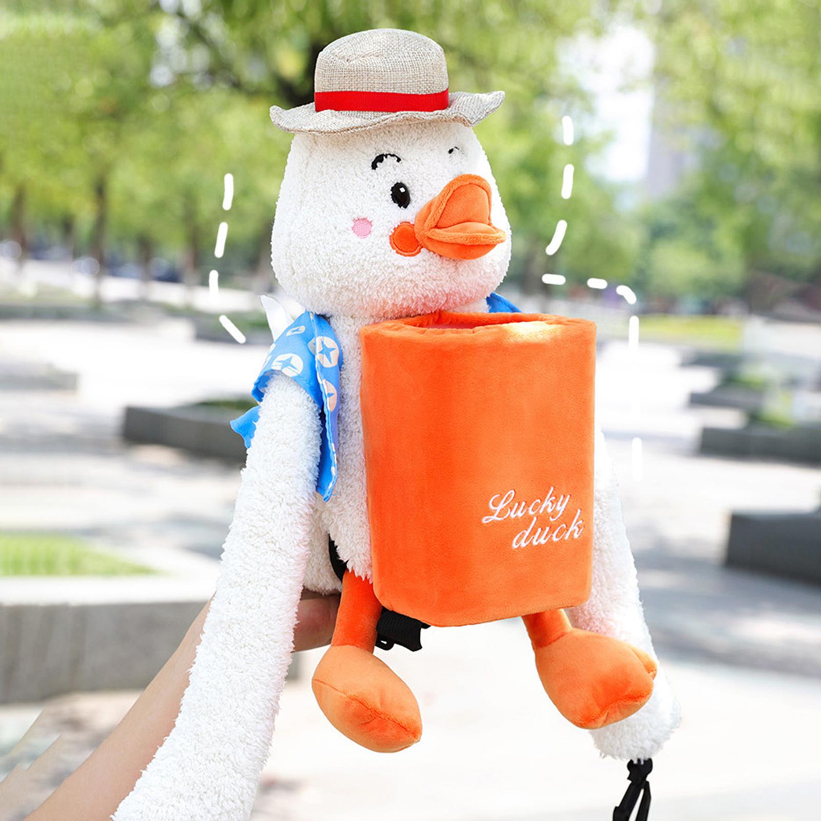 Plush Tissue Box Trash Can Tissue Holder for Vehicle Decoration Style B