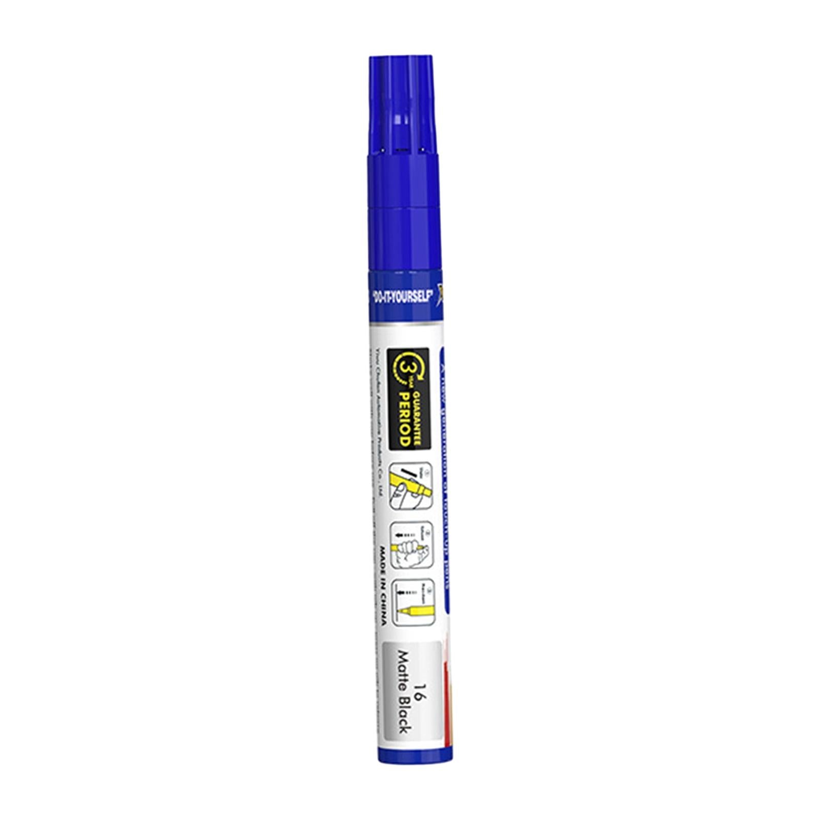 3xCar Touch up Paint Pen Waterproof Supplies Car Scratch Repair Pen Automobile Matte Black