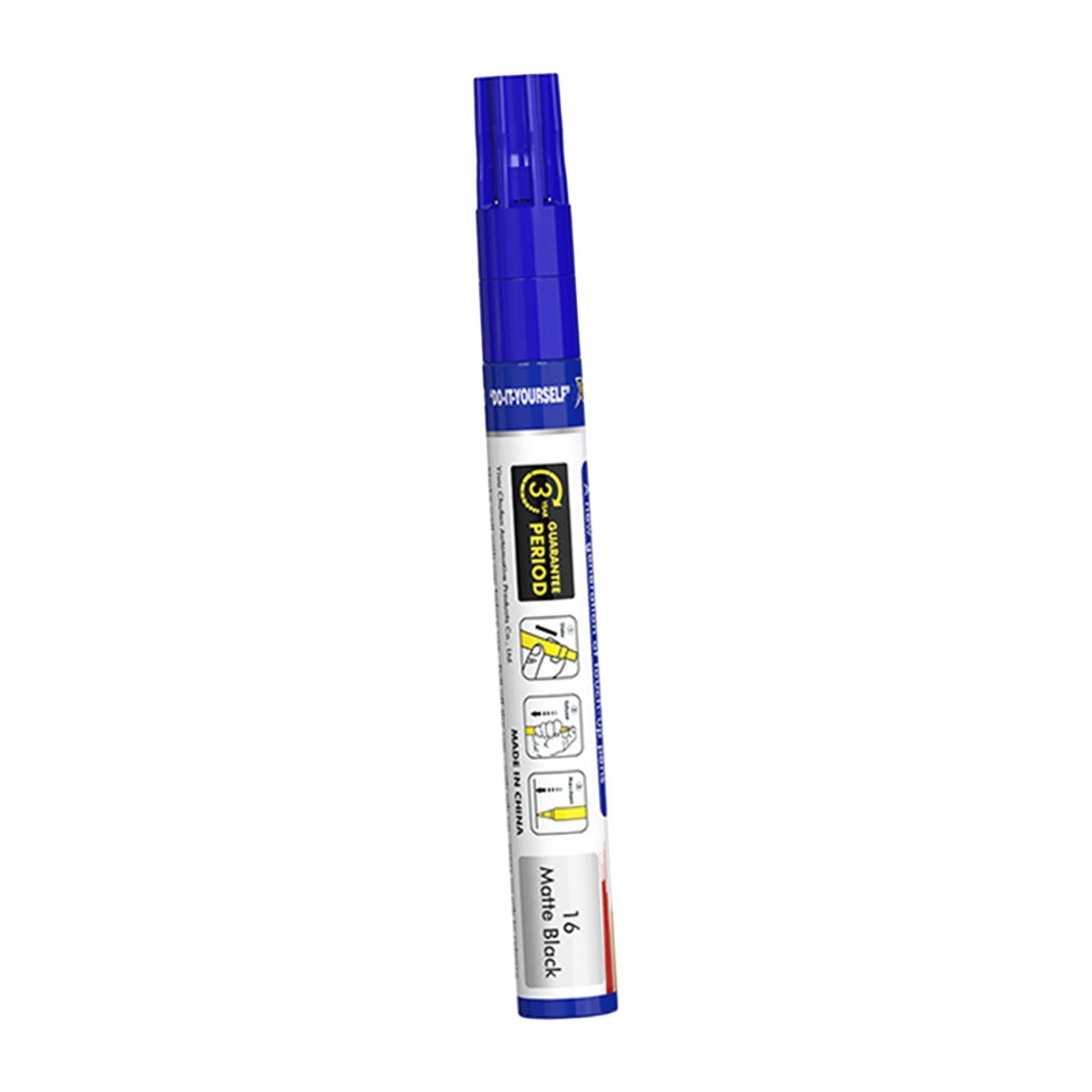 4xCar Touch up Paint Pen Waterproof Supplies Car Scratch Repair Pen Automobile Matte Black