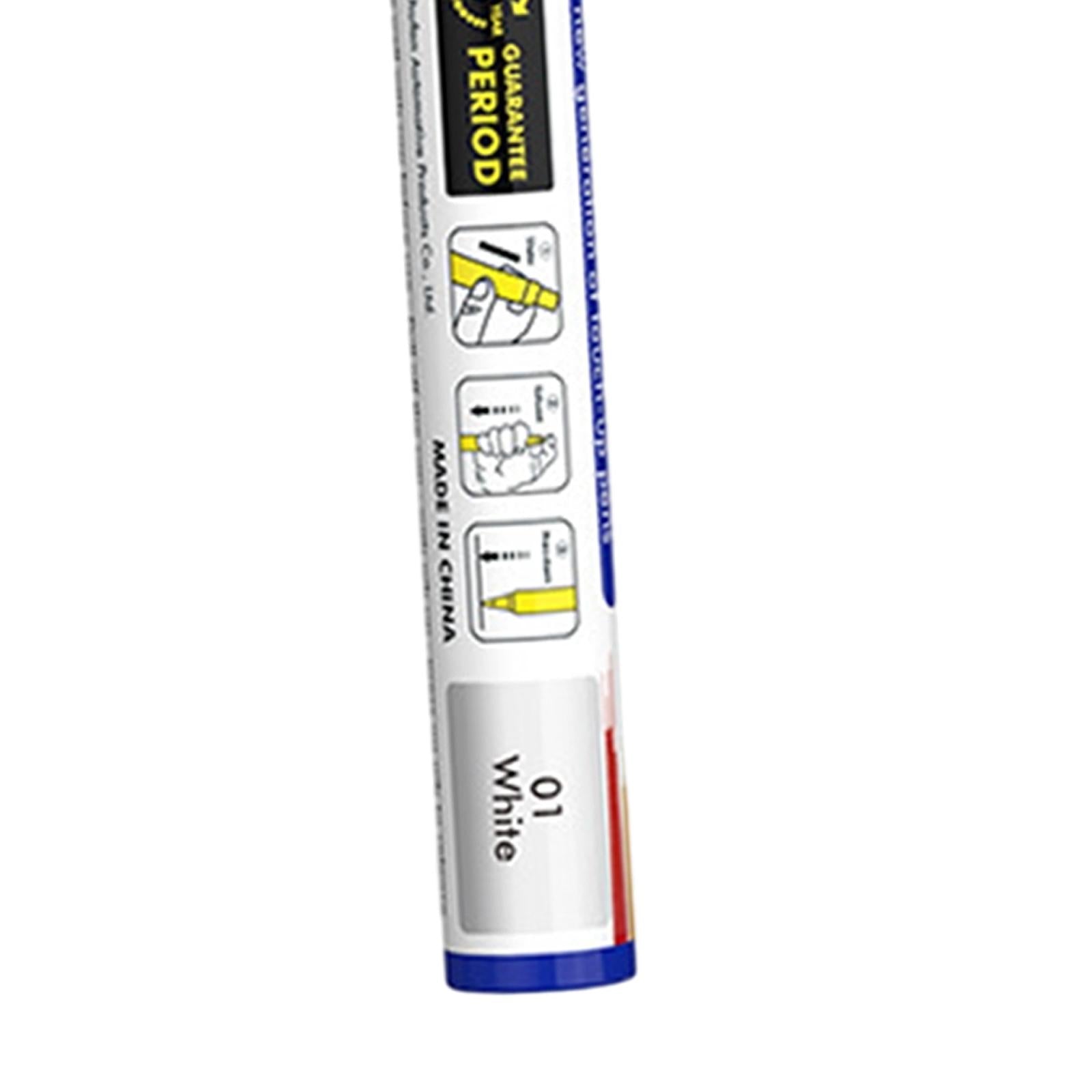 4xCar Touch up Paint Pen Waterproof Supplies Car Scratch Repair Pen Automobile White
