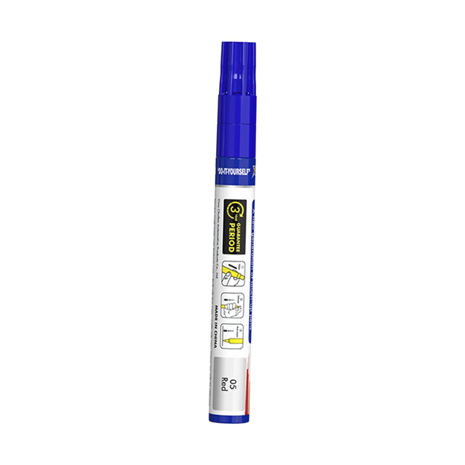 2xCar Touch up Paint Pen Waterproof Supplies Car Scratch Repair Pen Automobile Red