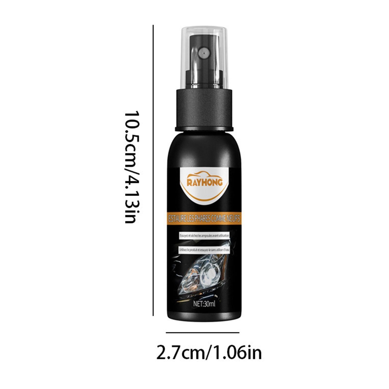4xCar Headlight Scratch Repair Spray Polish Liquid Car Headlight Repair Fluid