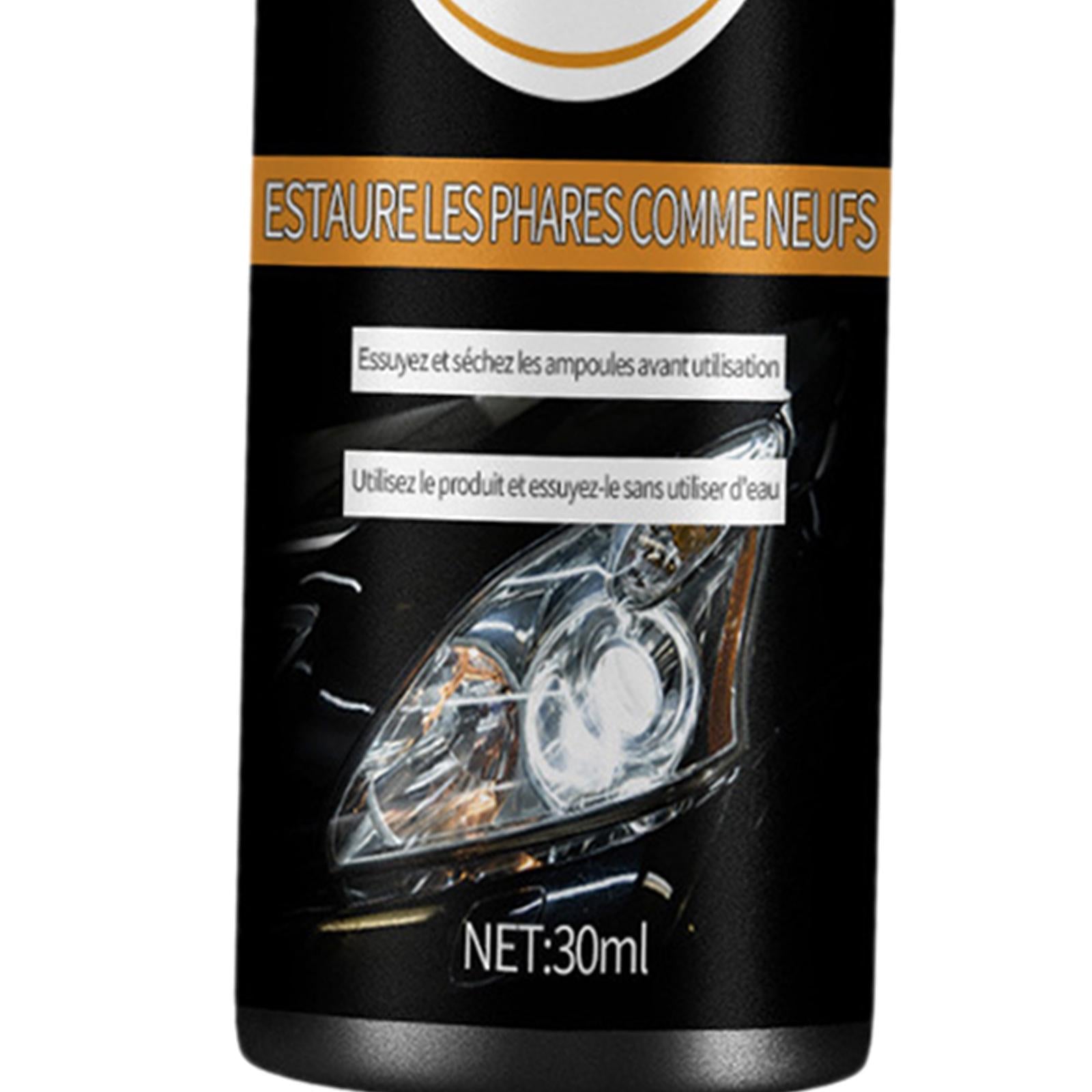 4xCar Headlight Scratch Repair Spray Polish Liquid Car Headlight Repair Fluid