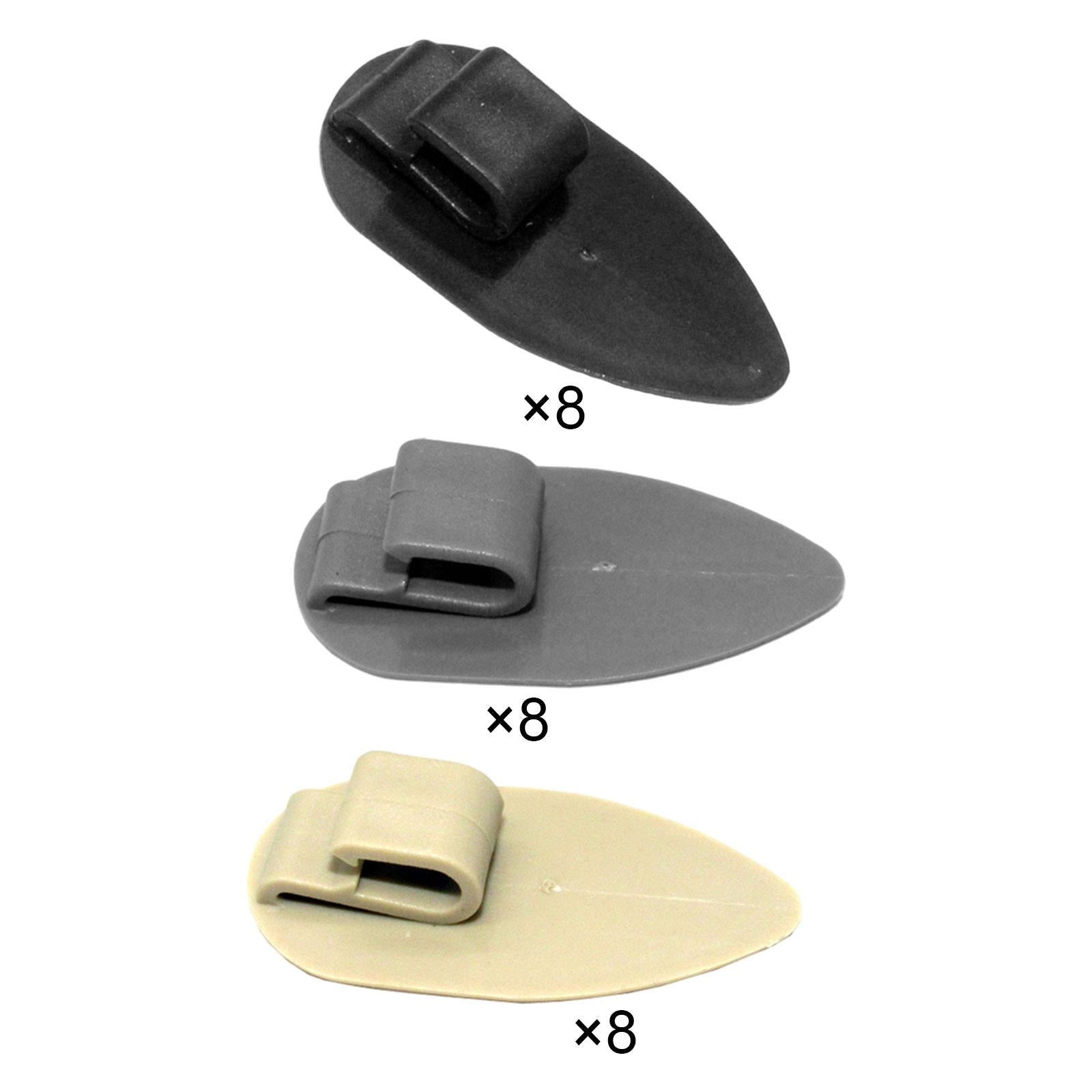 2x8x Car Floor Mat Clips Fixing Retainers for Car Mats Easy to Install